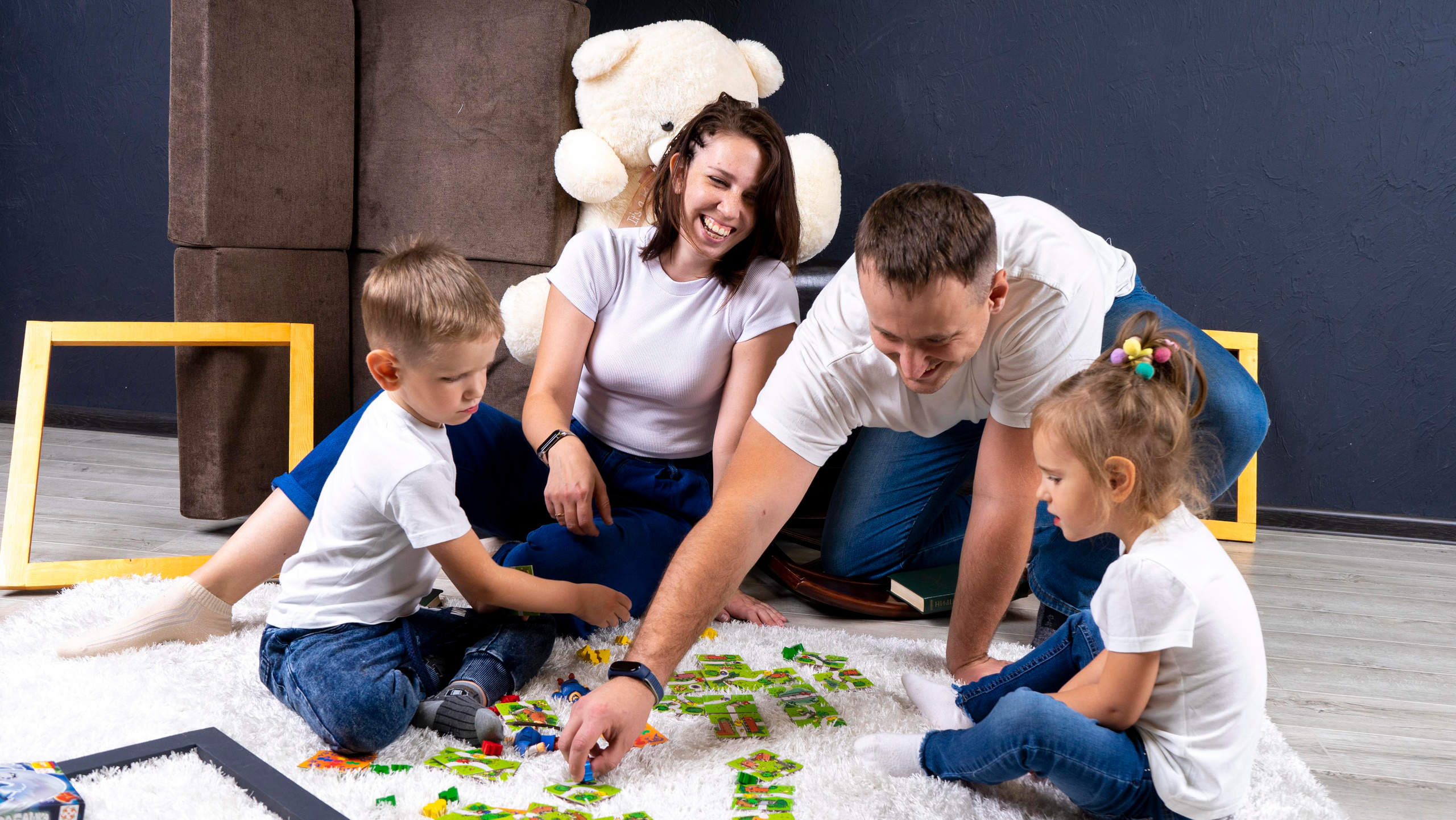 Артур, Дарья, Мира, Максим. Фотограф Ахмедов Эльдар Чита