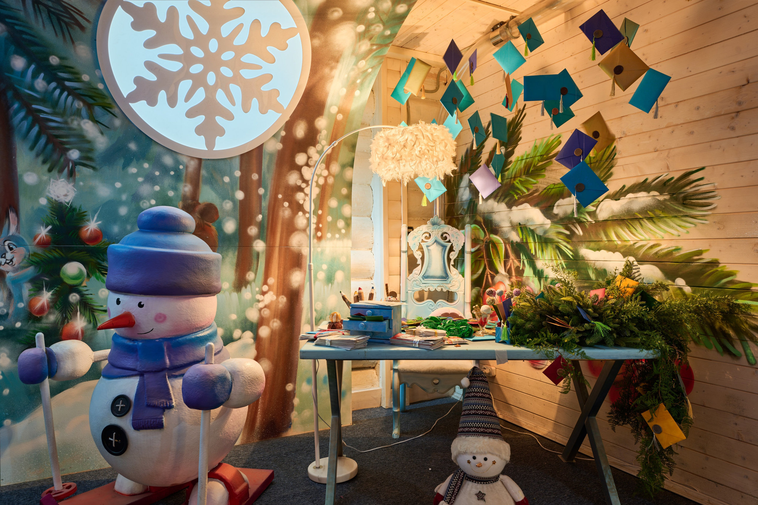 Интерьеры Усадьбы Деда Мороза. Никита Хохловский фото и видео продакшн