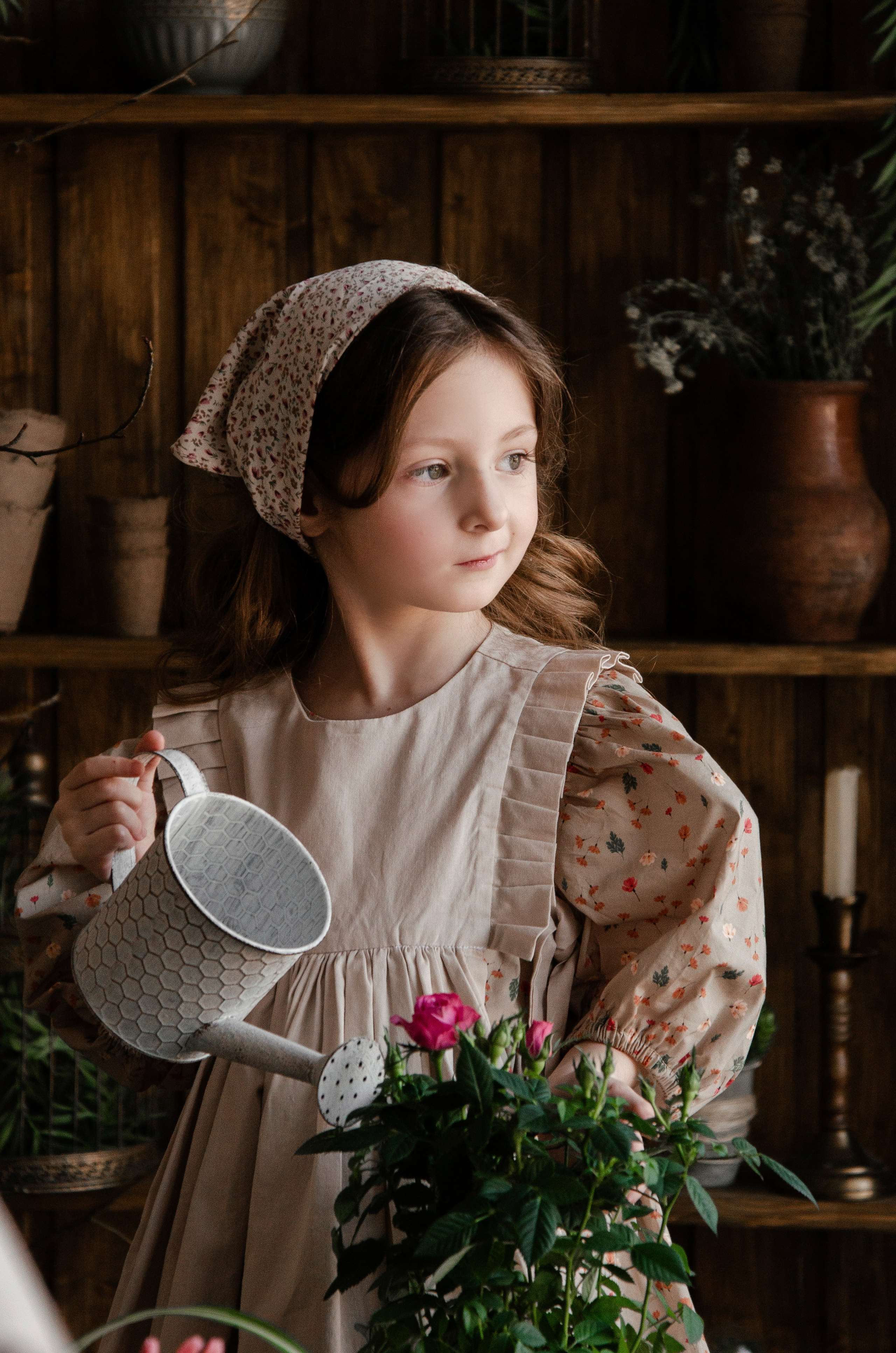 Маленькая садовница. Фотографы в Тюмени Андрей и Лидия Войвод