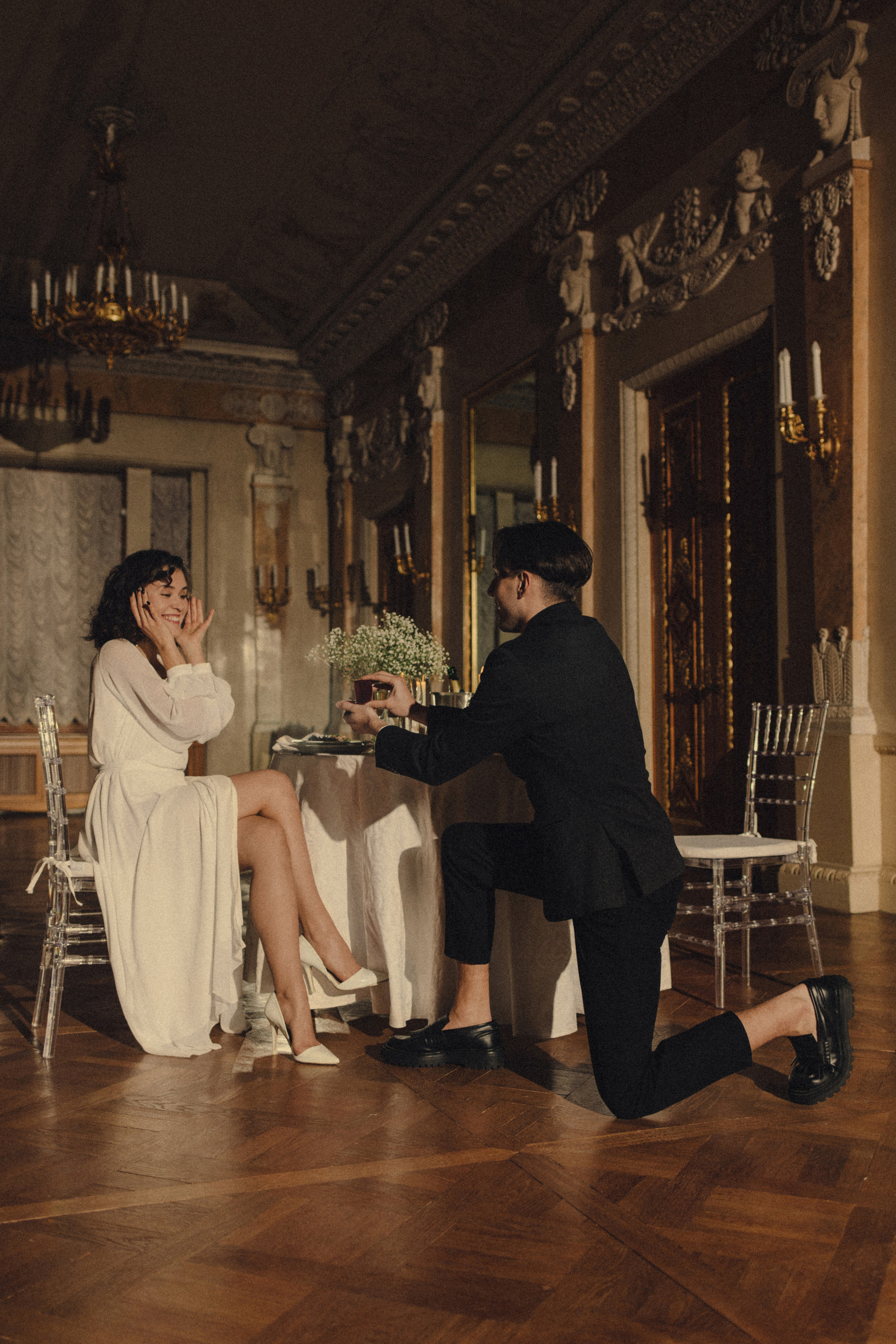 Date at the palace. Фотограф в Санкт-Петербурге Мария Алеканд