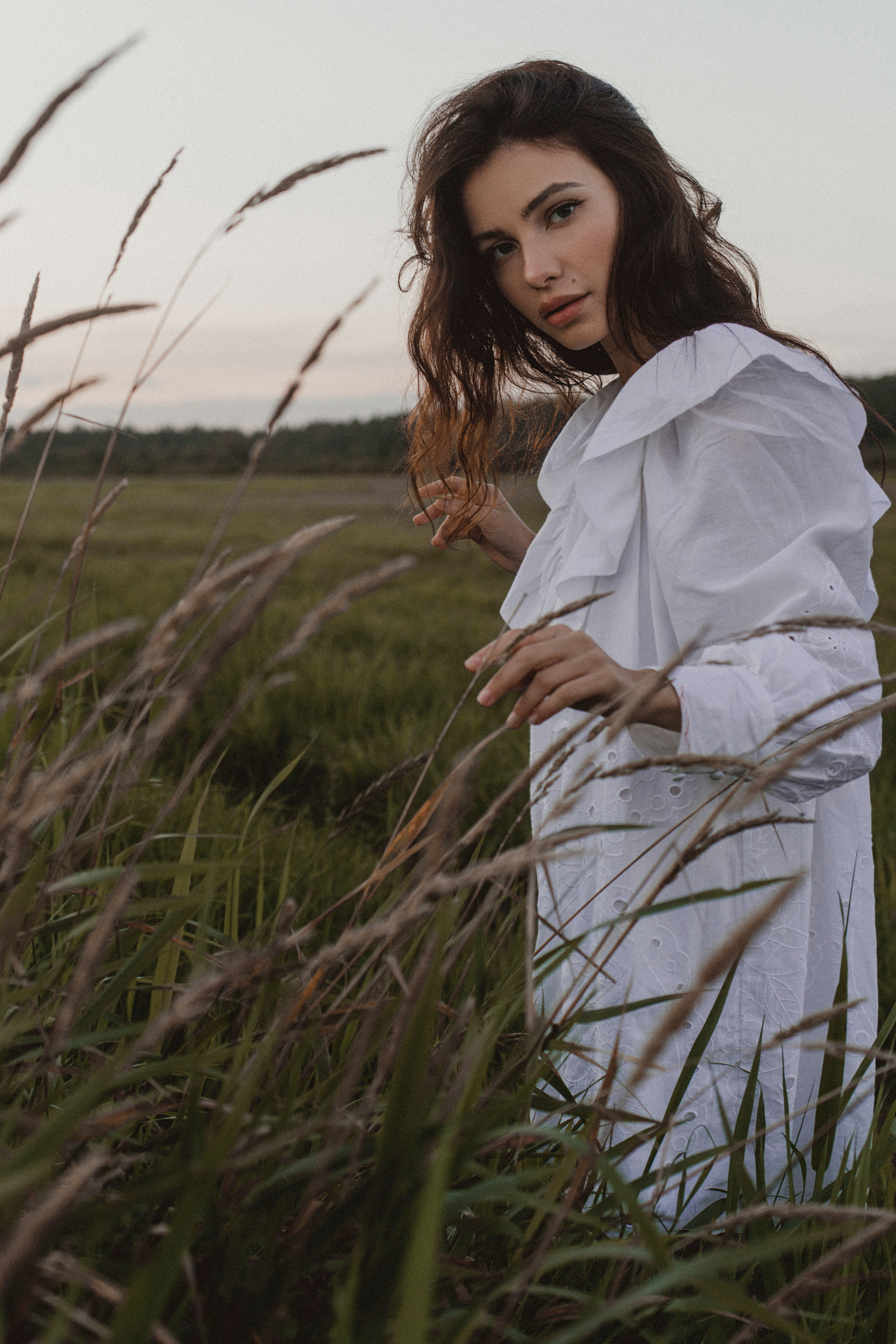 Фотосессия в поле на закате. Фотограф в Санкт-Петербурге Мария Алеканд
