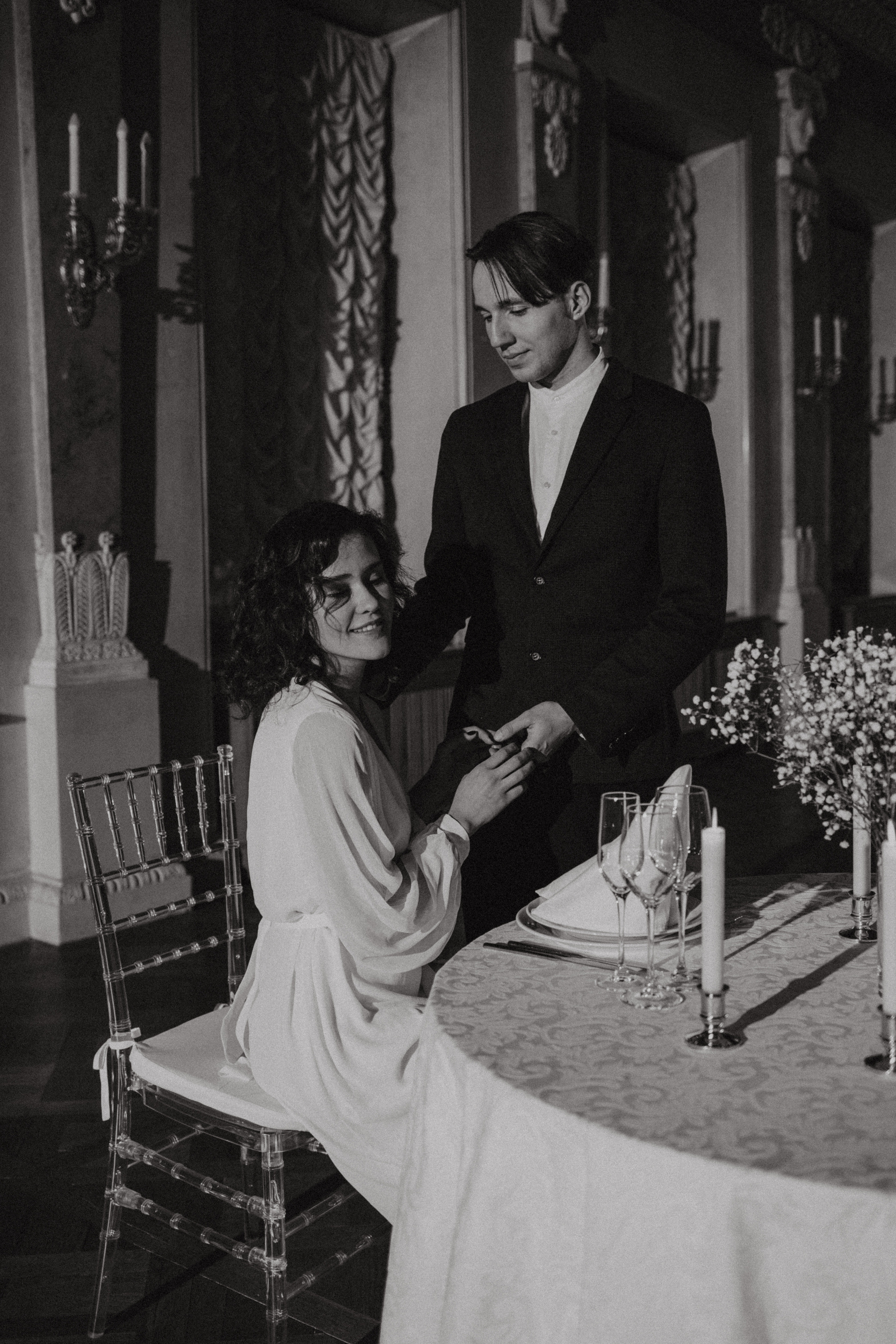 Date at the palace. Фотограф в Санкт-Петербурге Мария Алеканд