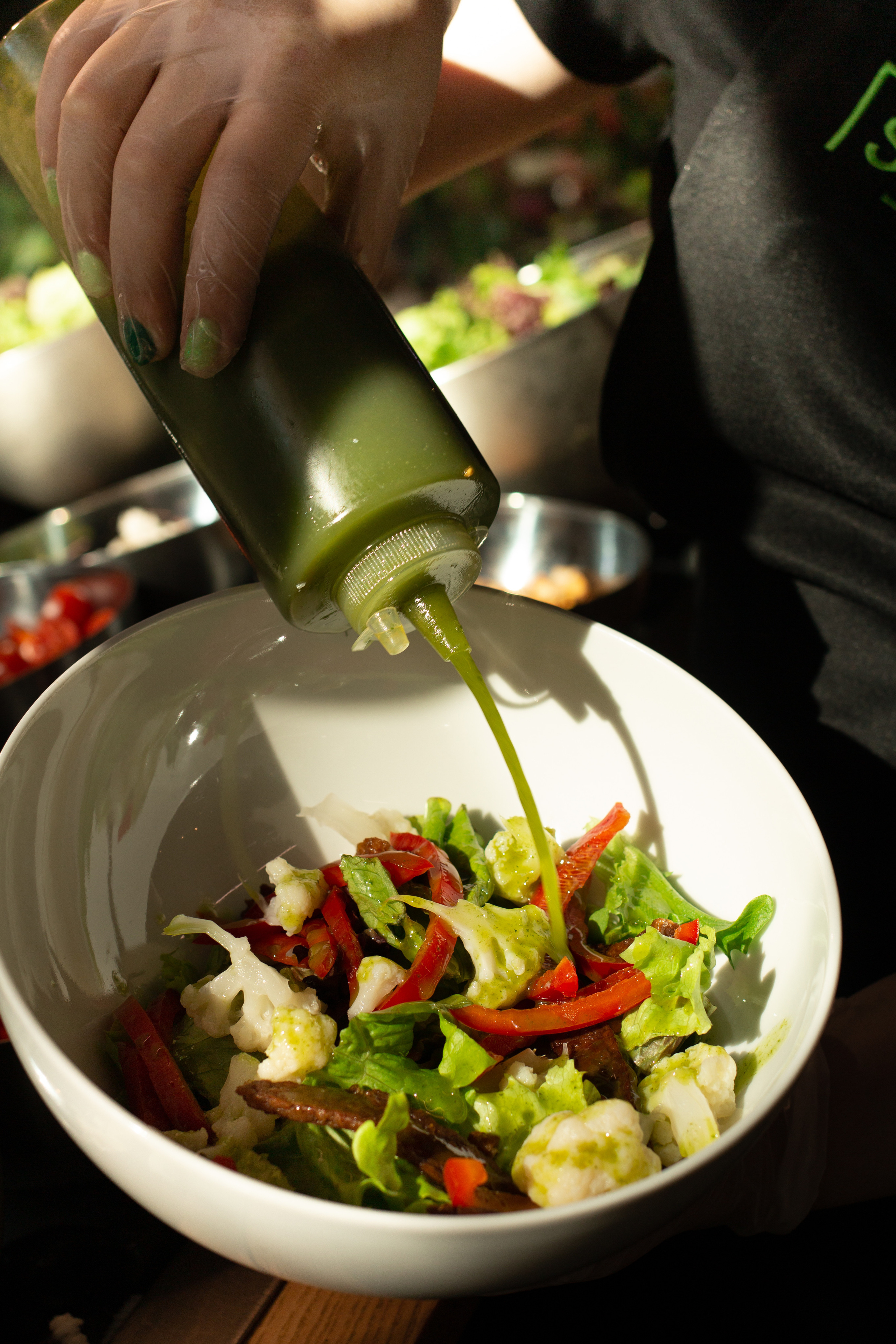 Для ресторана Salad Bar. Фотограф в Санкт-Петербурге Мария Алеканд