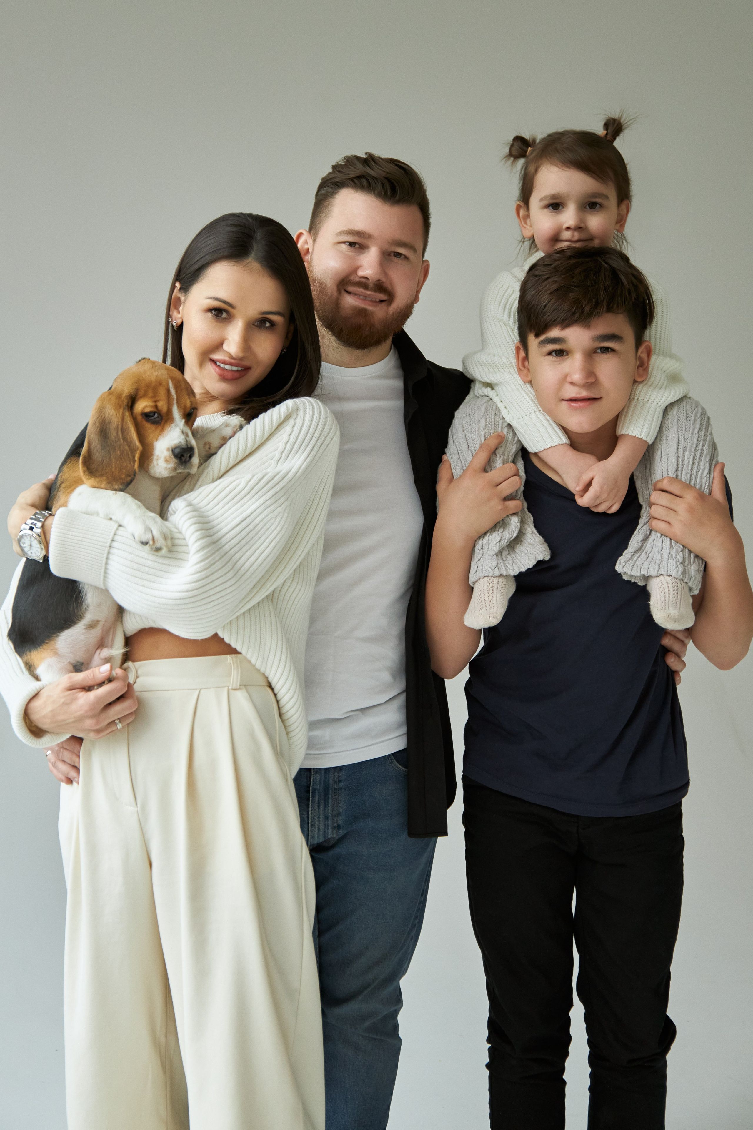 Семейная сьемка в студии