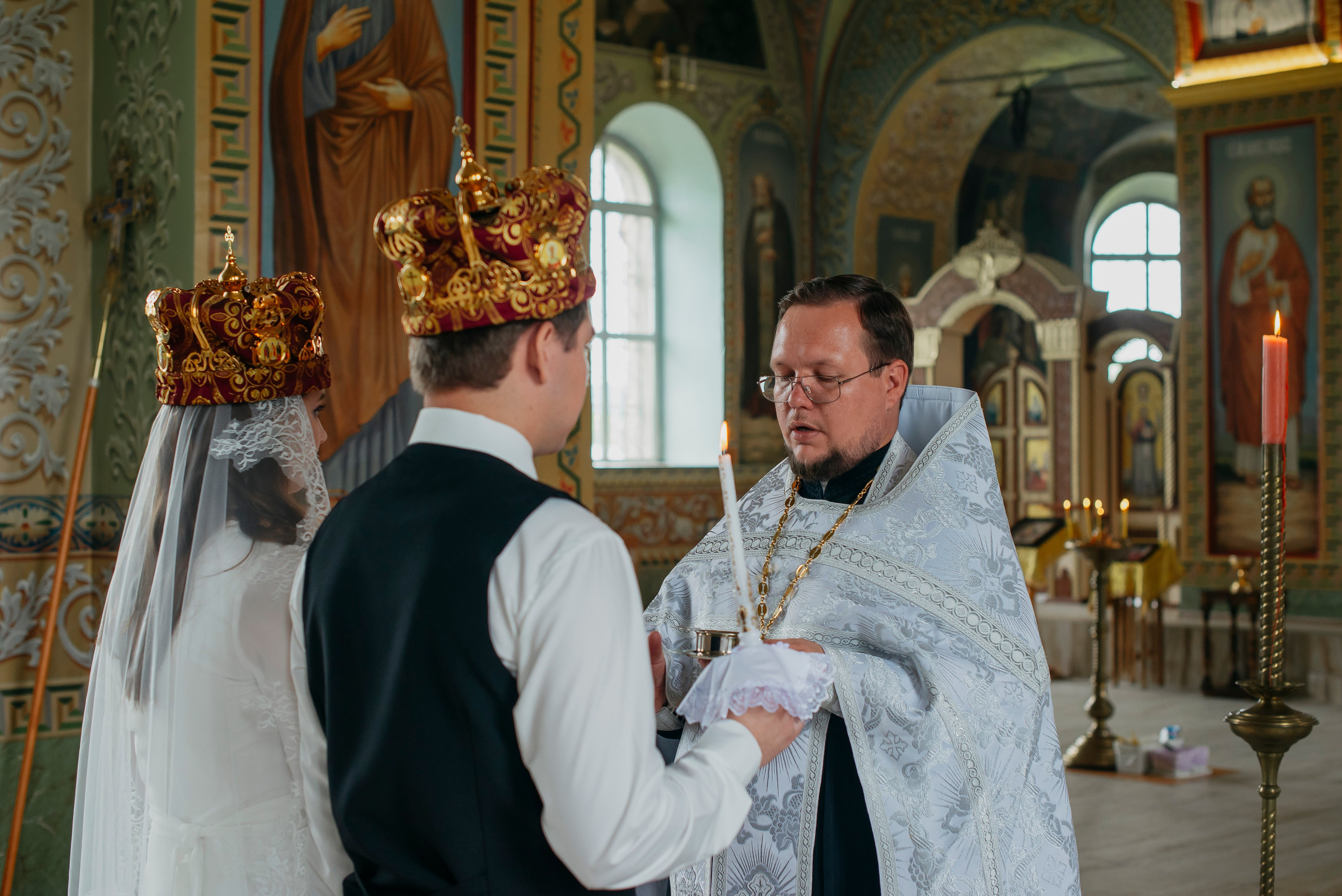 Таинство венчания. Фотограф Дарья Семина