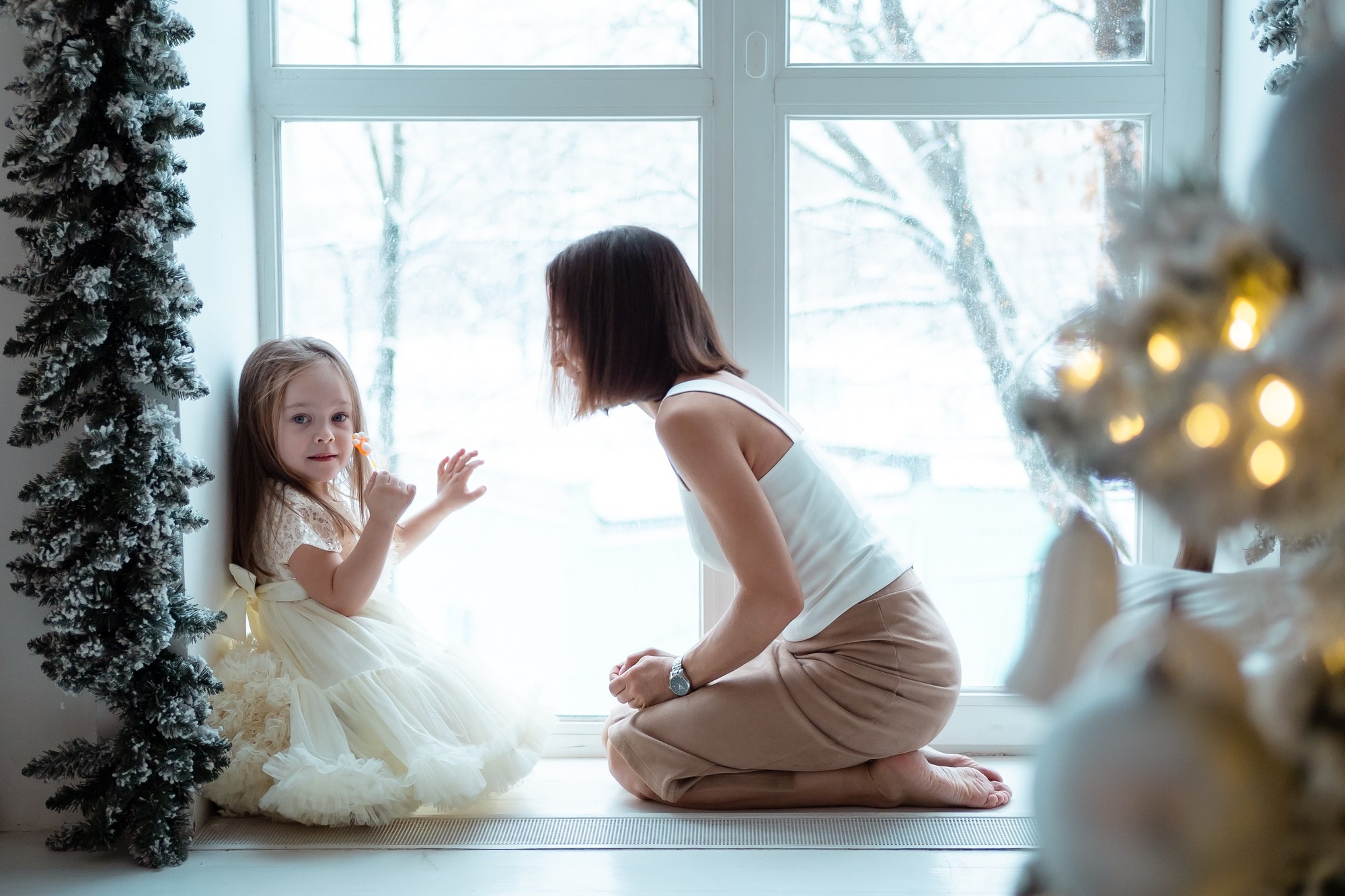 Наташа и Настя. Семейный фотограф Варвара Сорока в городе Москве