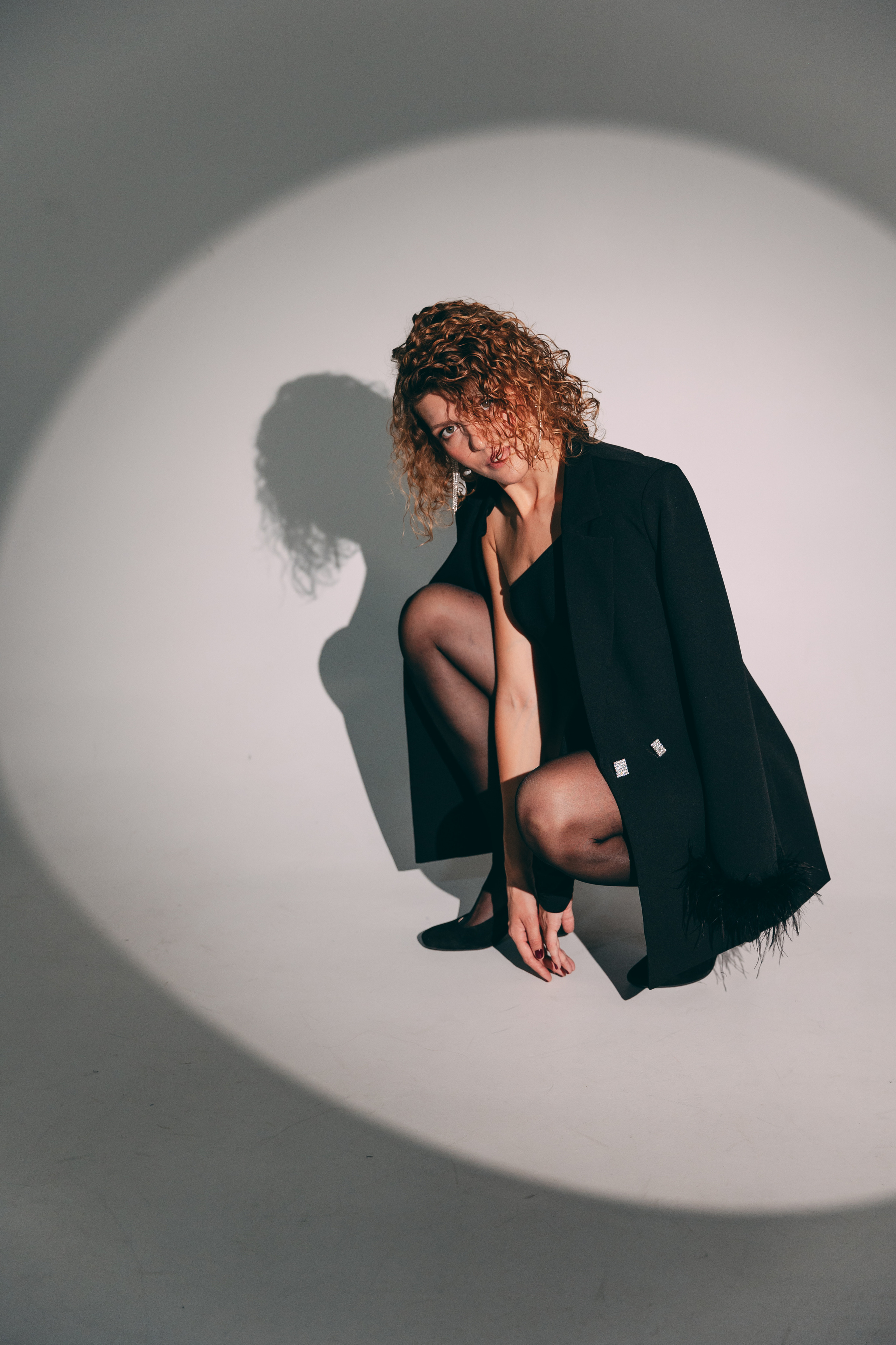 Настя, циклорама + маски гобо. Семейный фотограф в Санкт-Петербурге Алиса Мохова