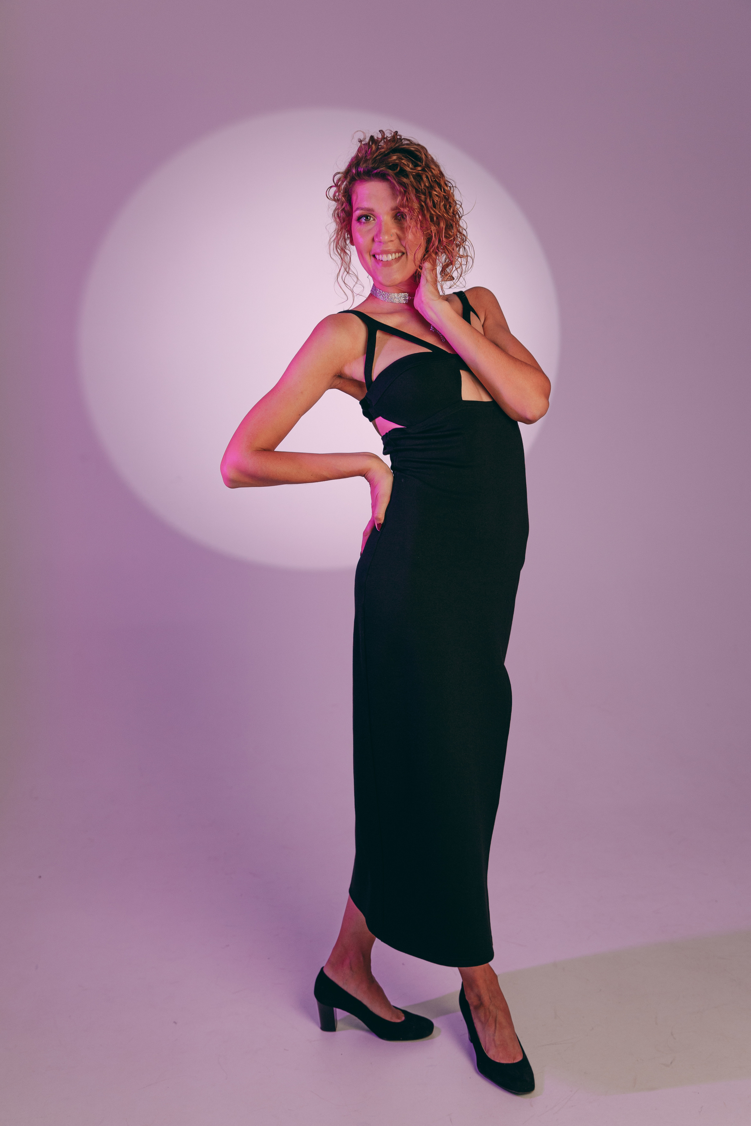 Настя, циклорама + маски гобо. Семейный фотограф в Санкт-Петербурге Алиса Мохова