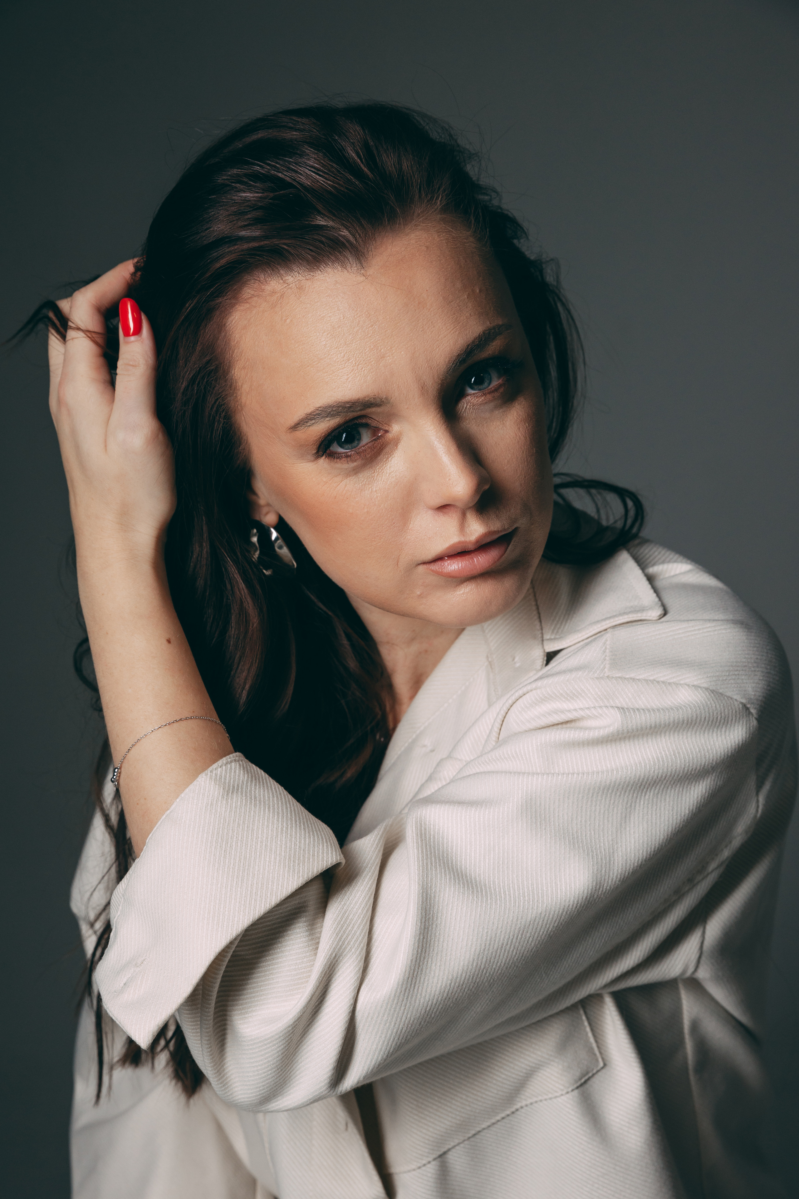 Таня, циклорама. Семейный фотограф в Санкт-Петербурге Алиса Мохова