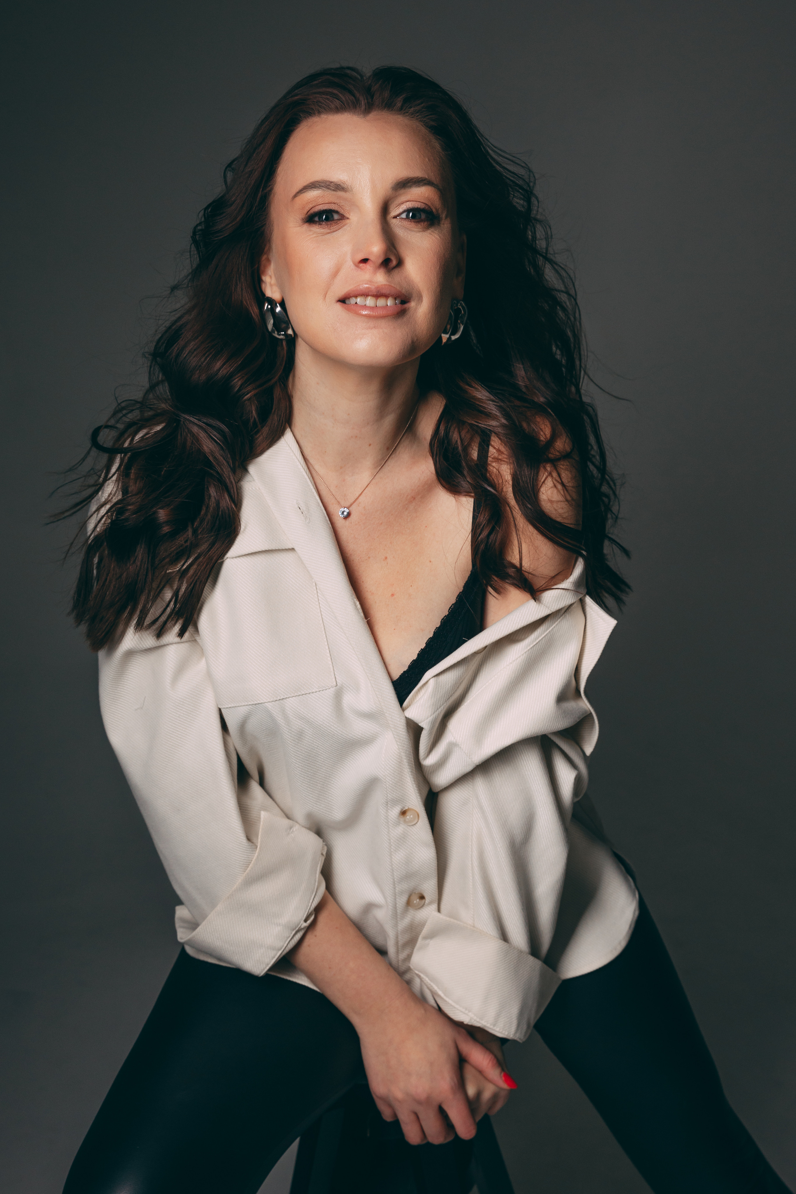 Таня, циклорама. Семейный фотограф в Санкт-Петербурге Алиса Мохова