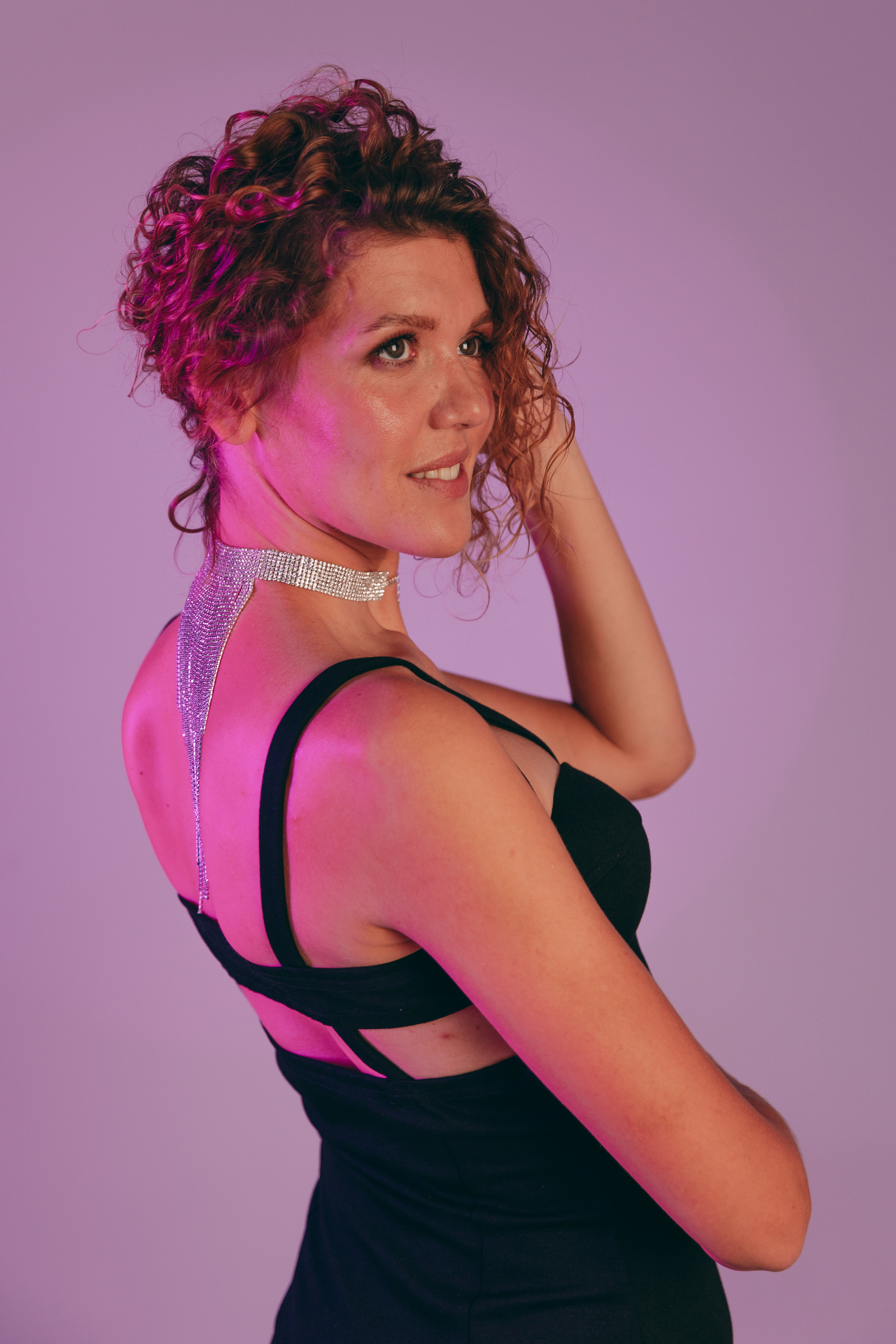 Настя, циклорама + маски гобо. Семейный фотограф в Санкт-Петербурге Алиса Мохова