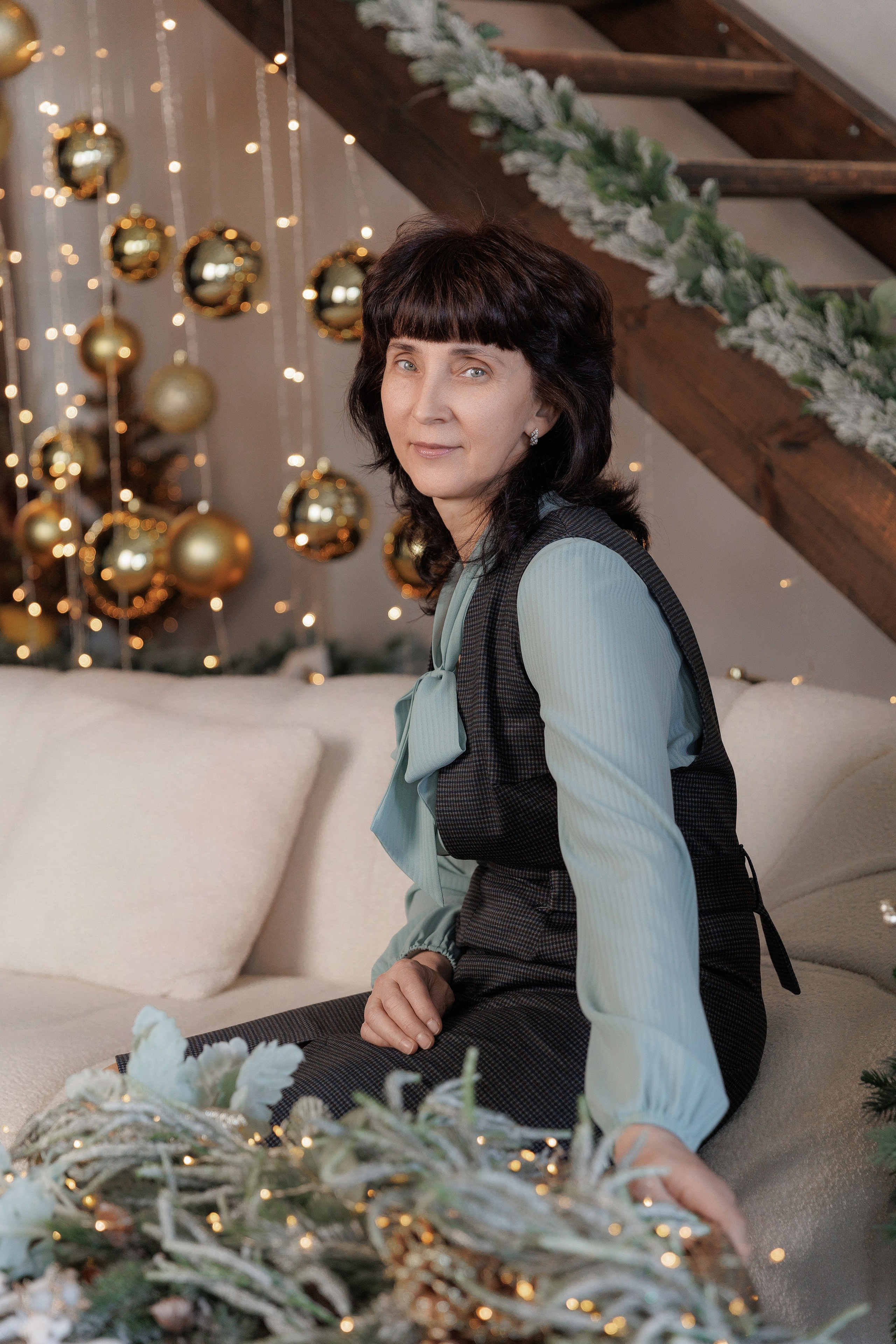 Катя с семьей. Фотограф женского портрета, беременности и материнства Харькова Елена