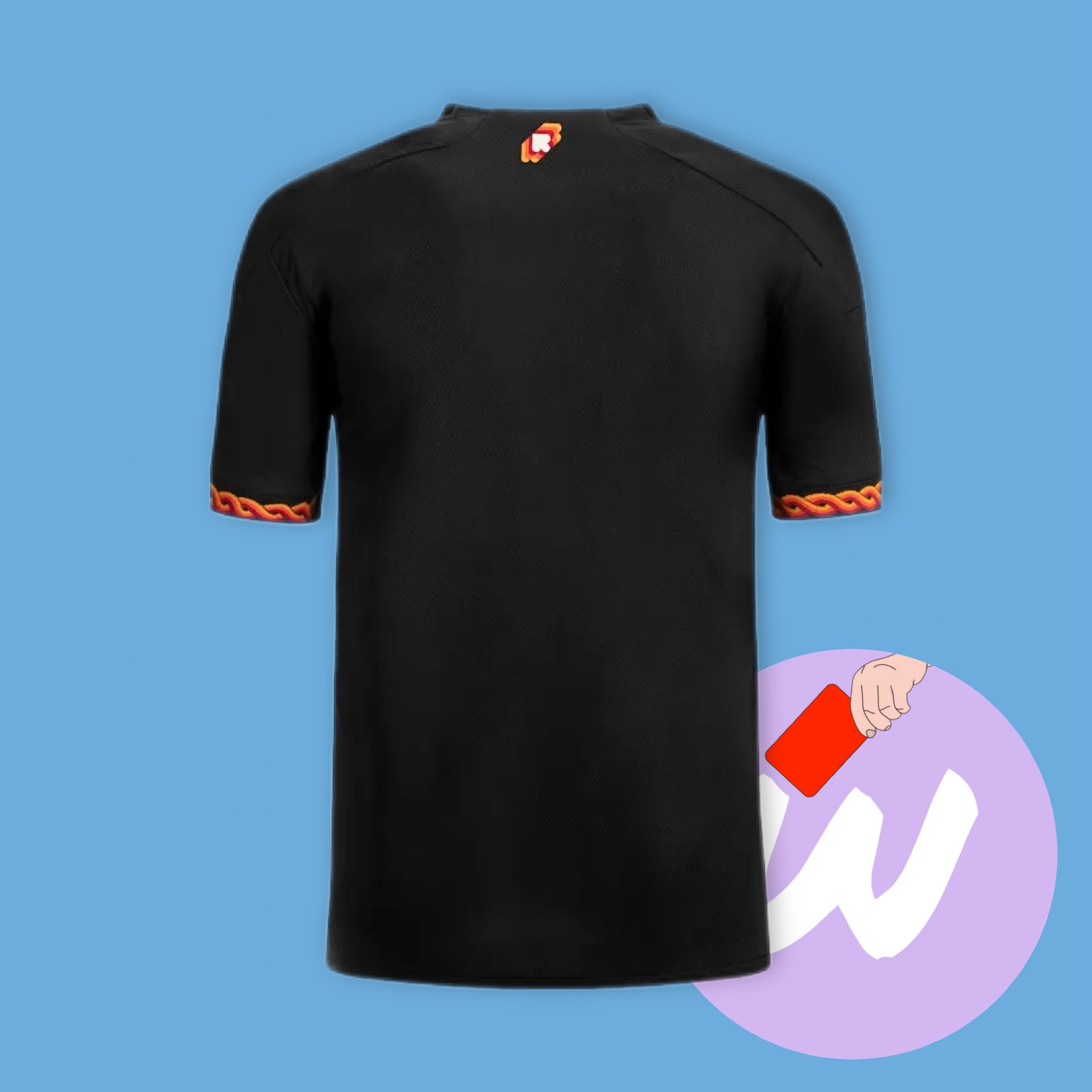 Третья футболка Ромы 2023-2024. Футбольный магазин — ssw_magazin