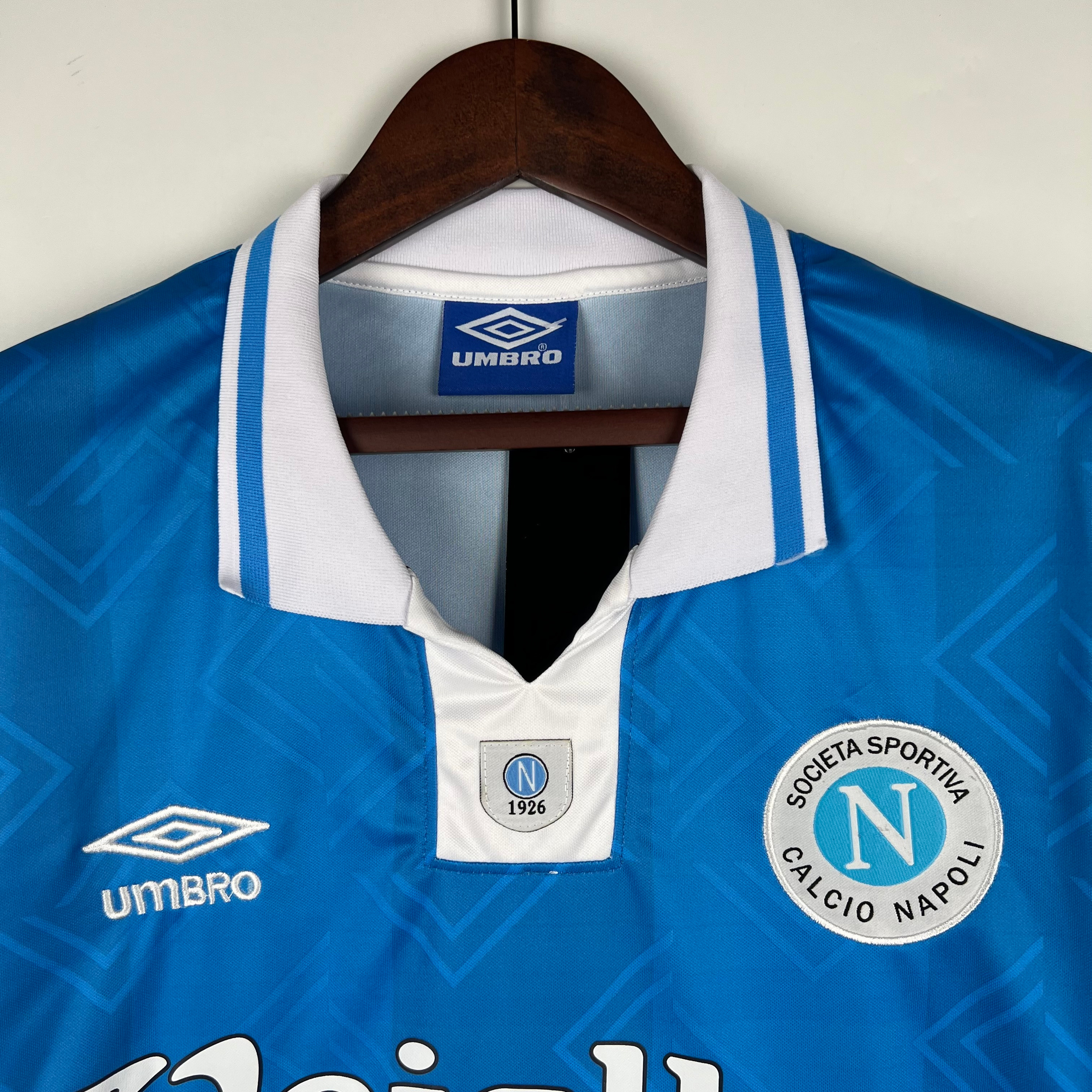 Ретро футболка Napoli 1993-1994. Футбольный магазин — ssw_magazin