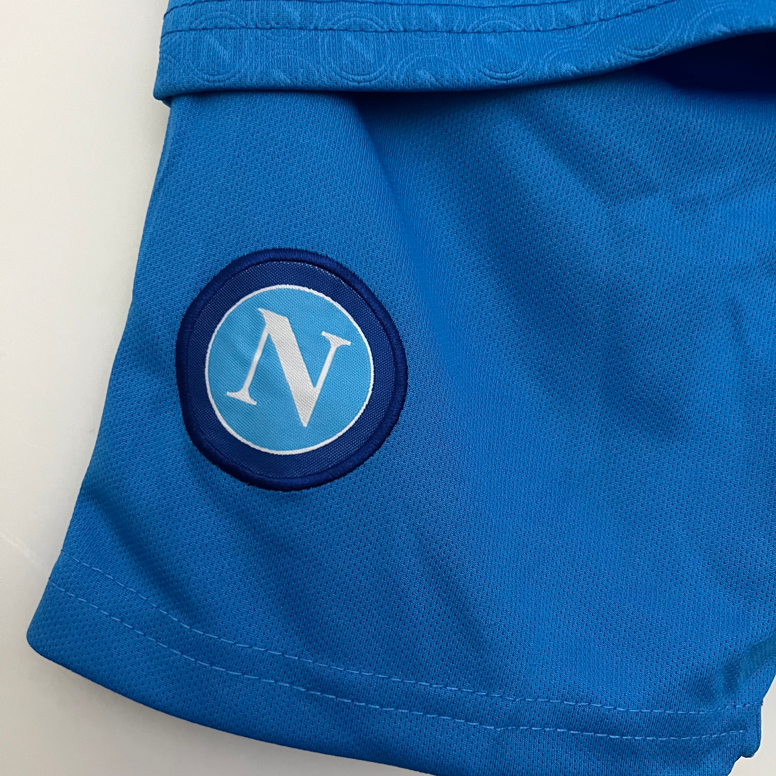 Домашняя футболка детская Napoli 2023-2024. Футбольный магазин — ssw_magazin