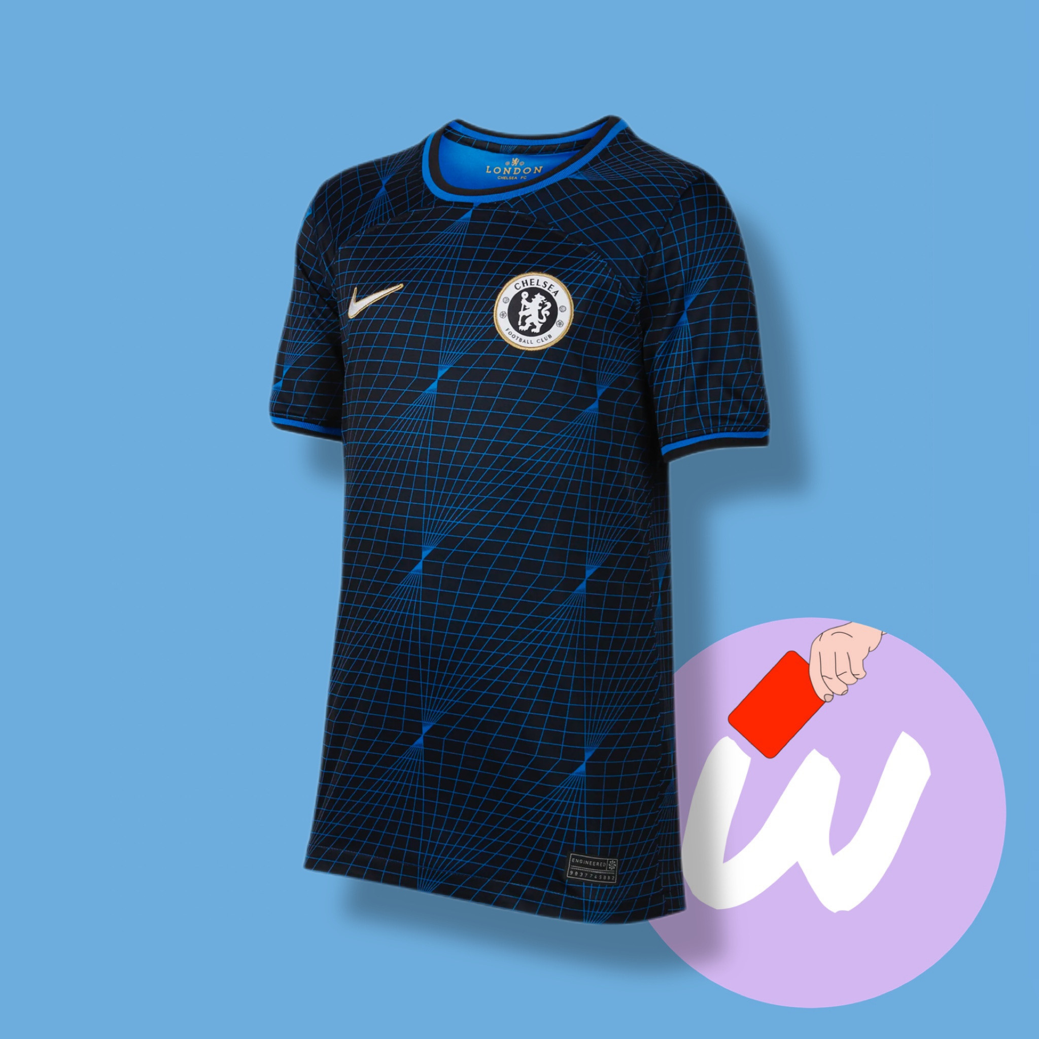 Выездная джерси Chelsea 2023/2024 купить. Футбольный магазин — ssw_magazin