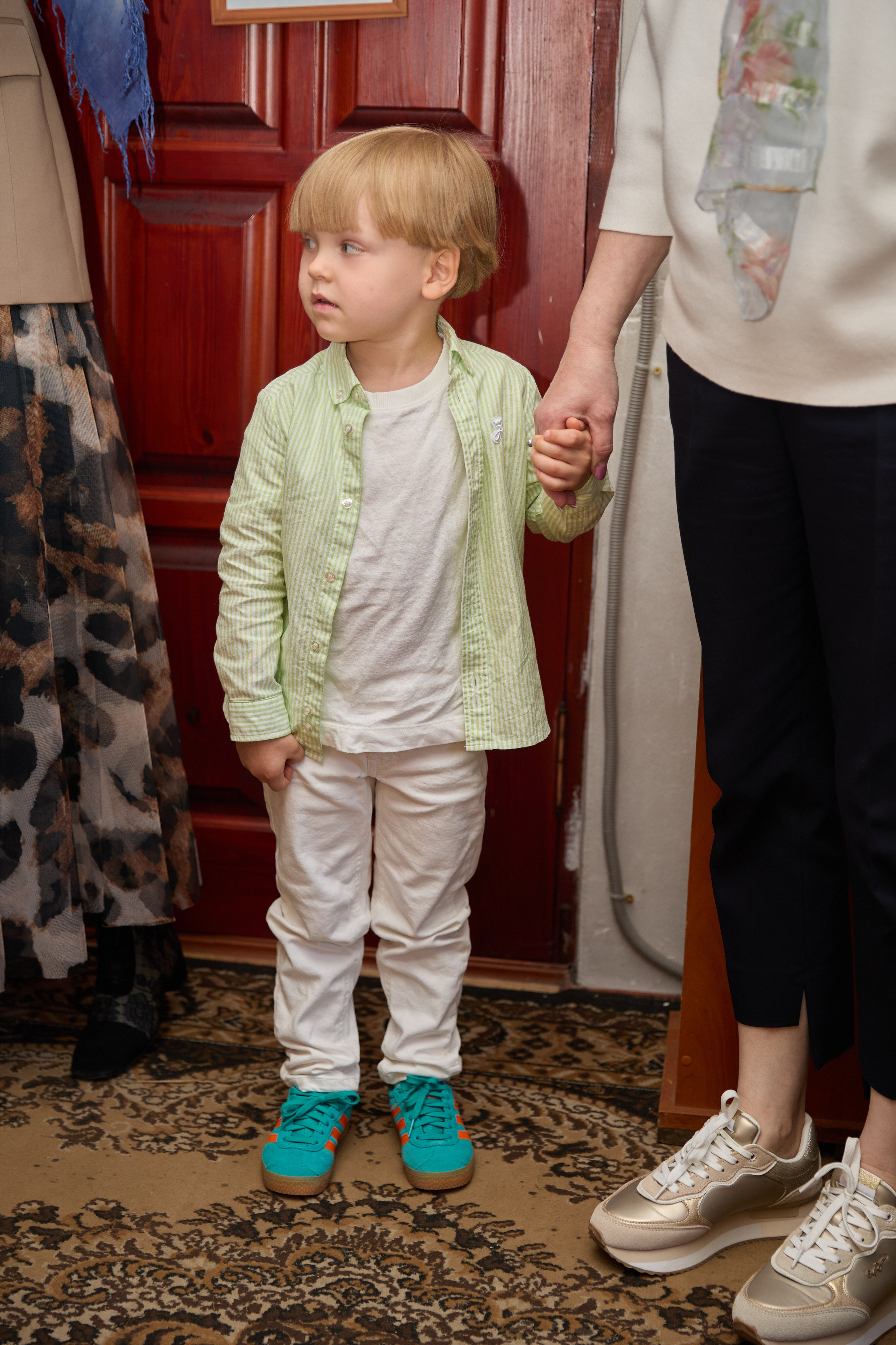 Съемка крещения в Щомыслице