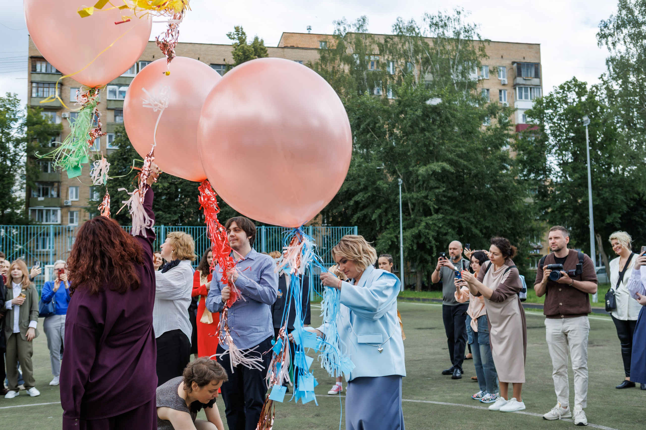 9 класс / Выпускной / Гимназия № 1558 / г. Москва. Детский и семейный фотограф Мария Киселёва. Москва