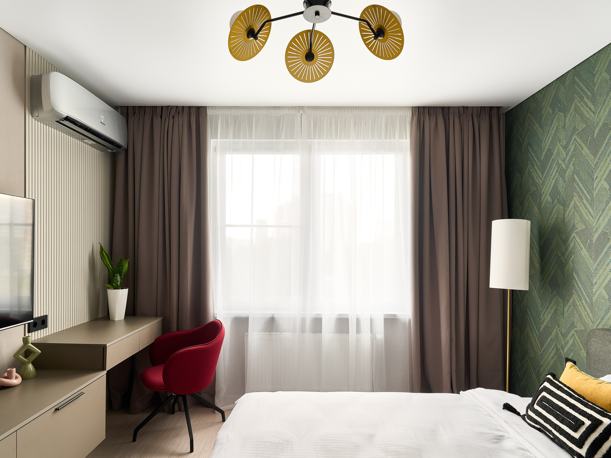 Квартира 43 м² (совместная работа с Любовью Поляковой designpolyakova.ru). Push-design.ru