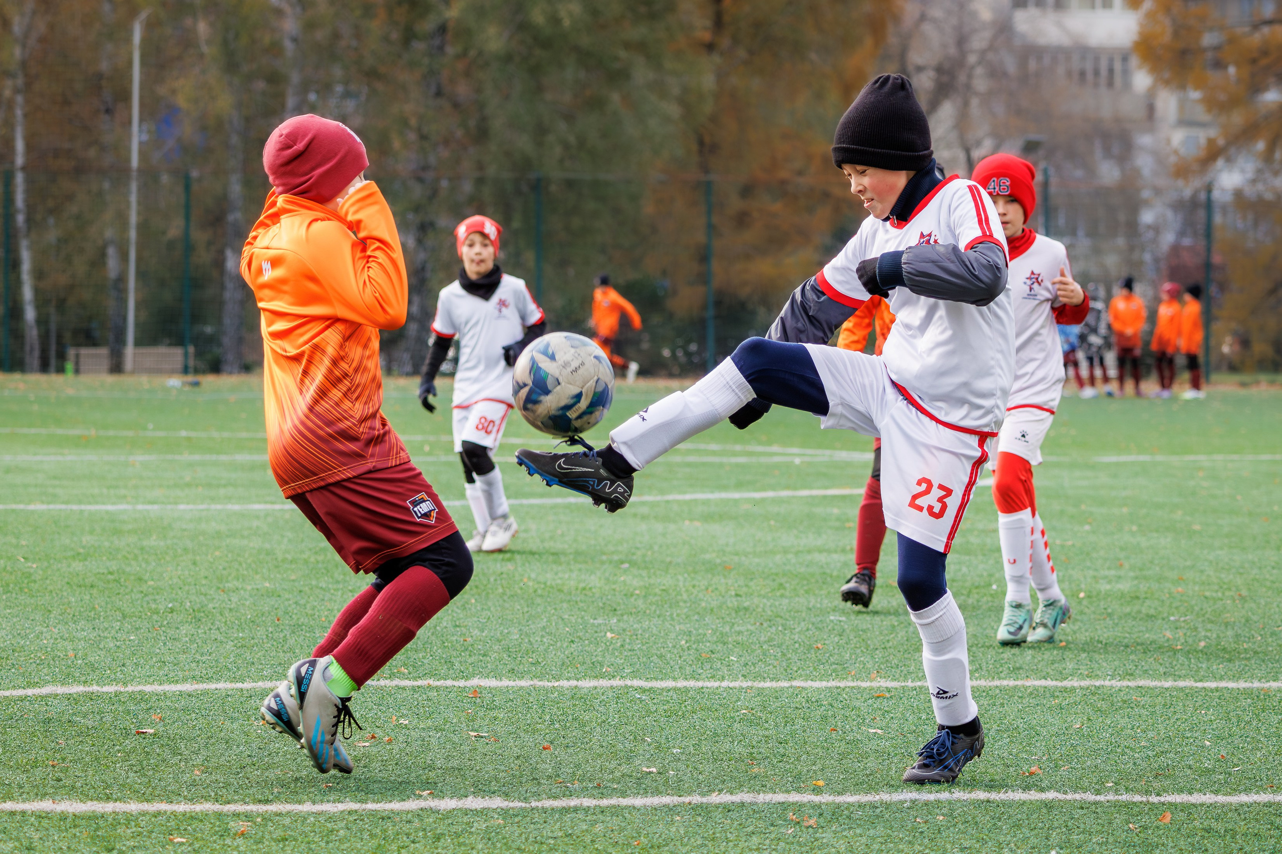 Товарищеский матч среди юниоров. Репортажный фотограф в Барнауле Владимир Игнатов
