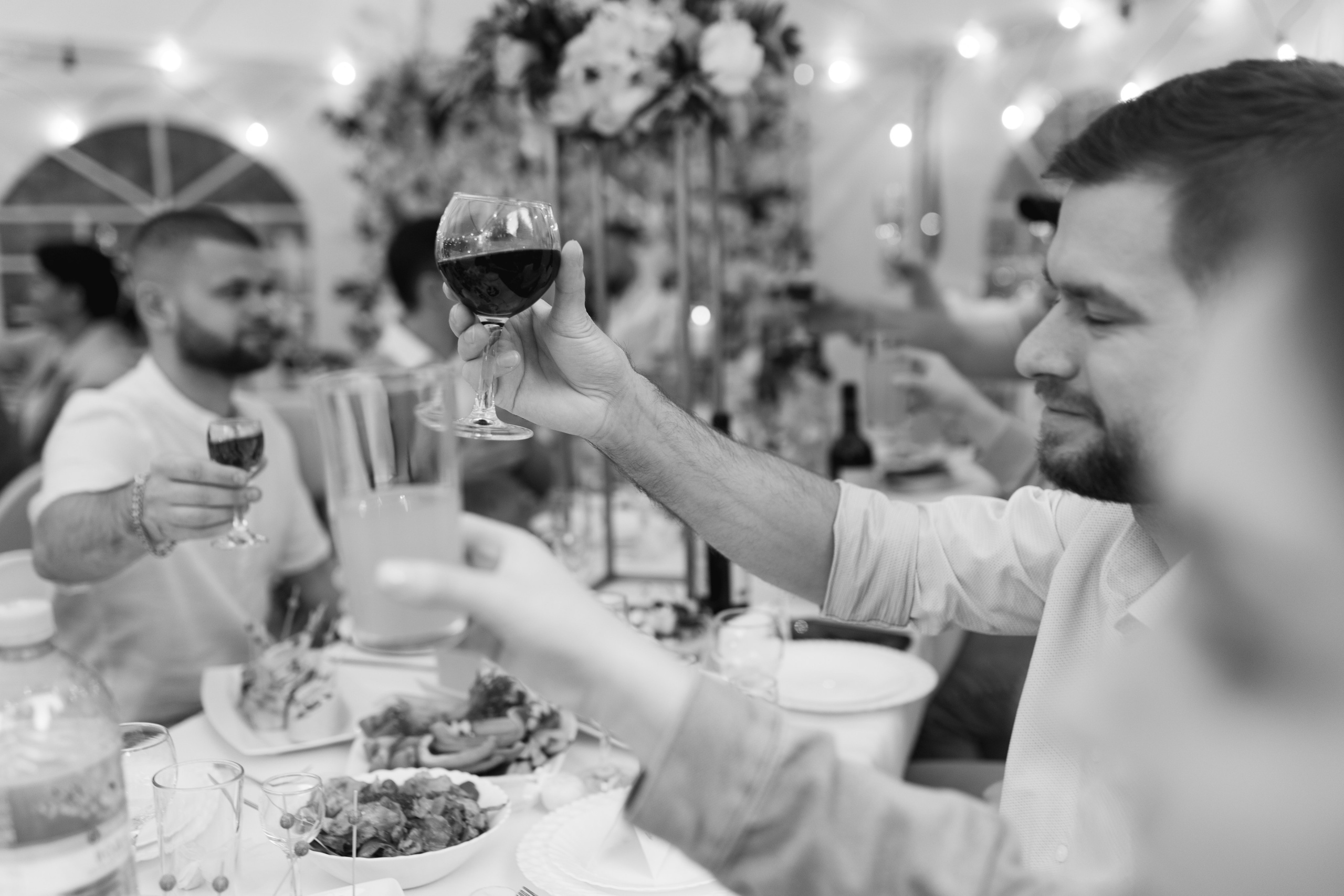 Черно-белая свадьба. Свадебный и семейный фотограф в Туле и области Маша Костина