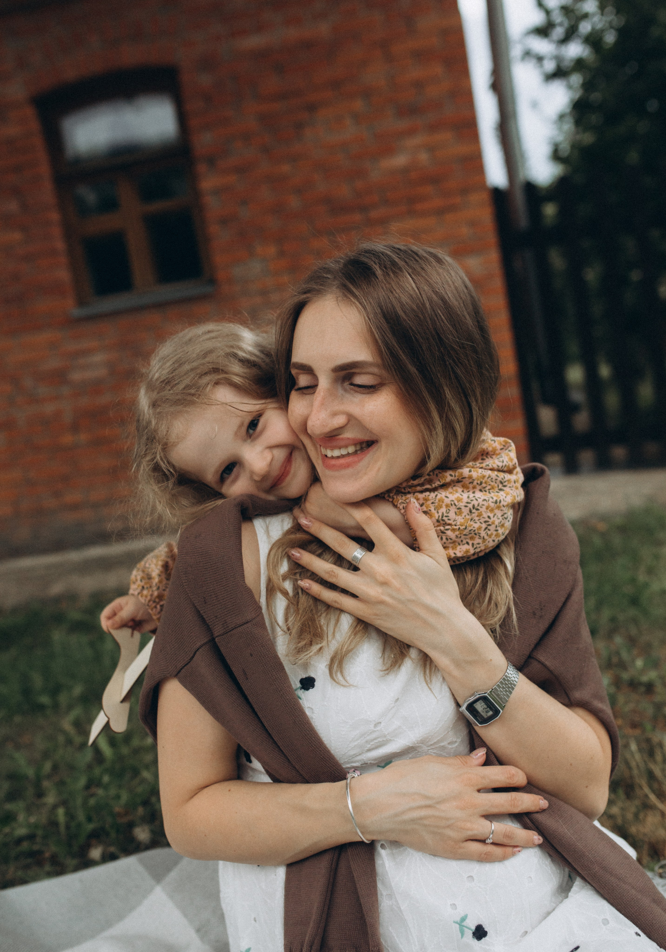 Семейная съемка на улице. Семейный и детский фотограф в Москве Антонина Смирнова