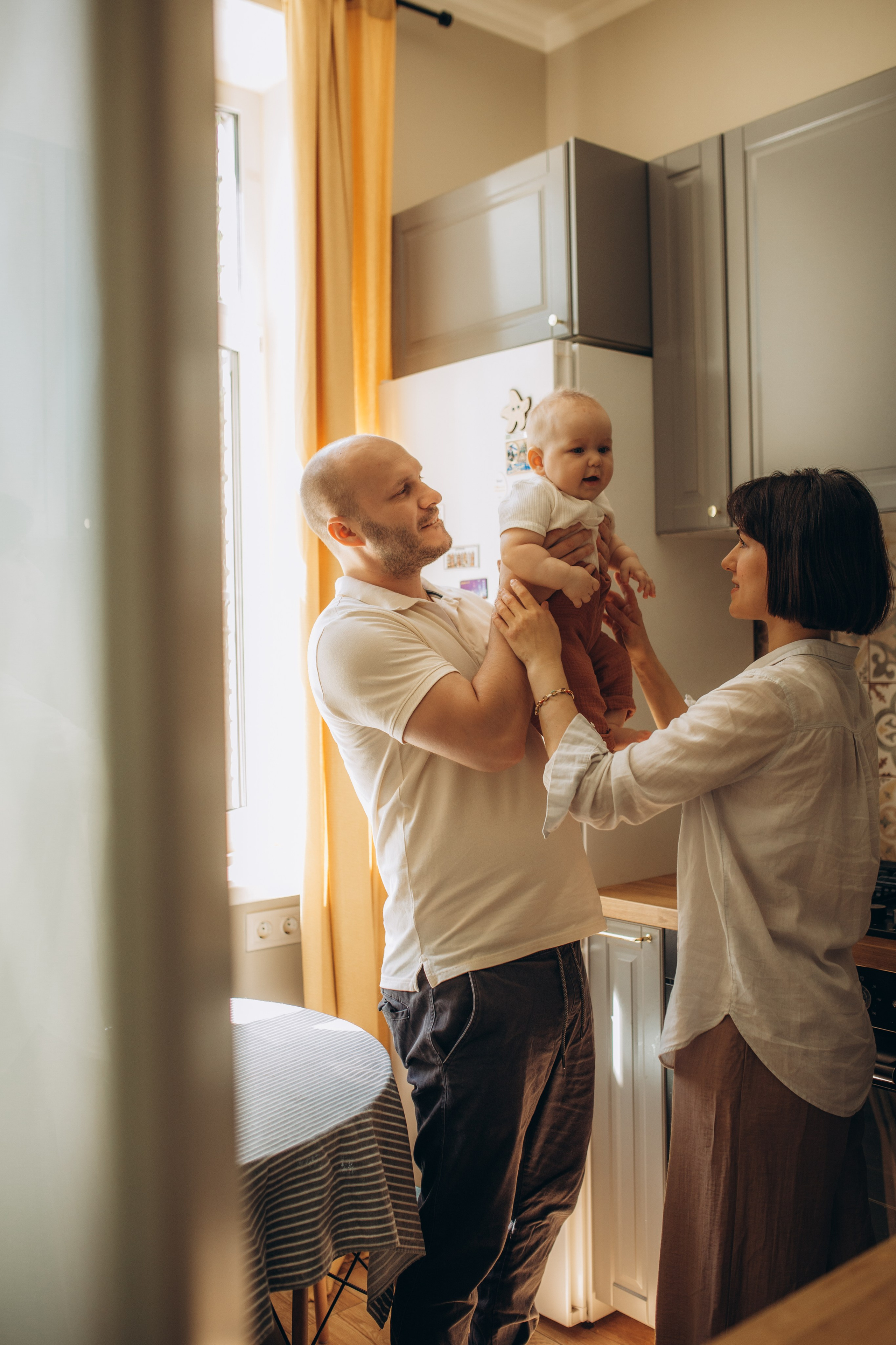 Семейная съемка дома. Семейный и детский фотограф в Москве Антонина Смирнова