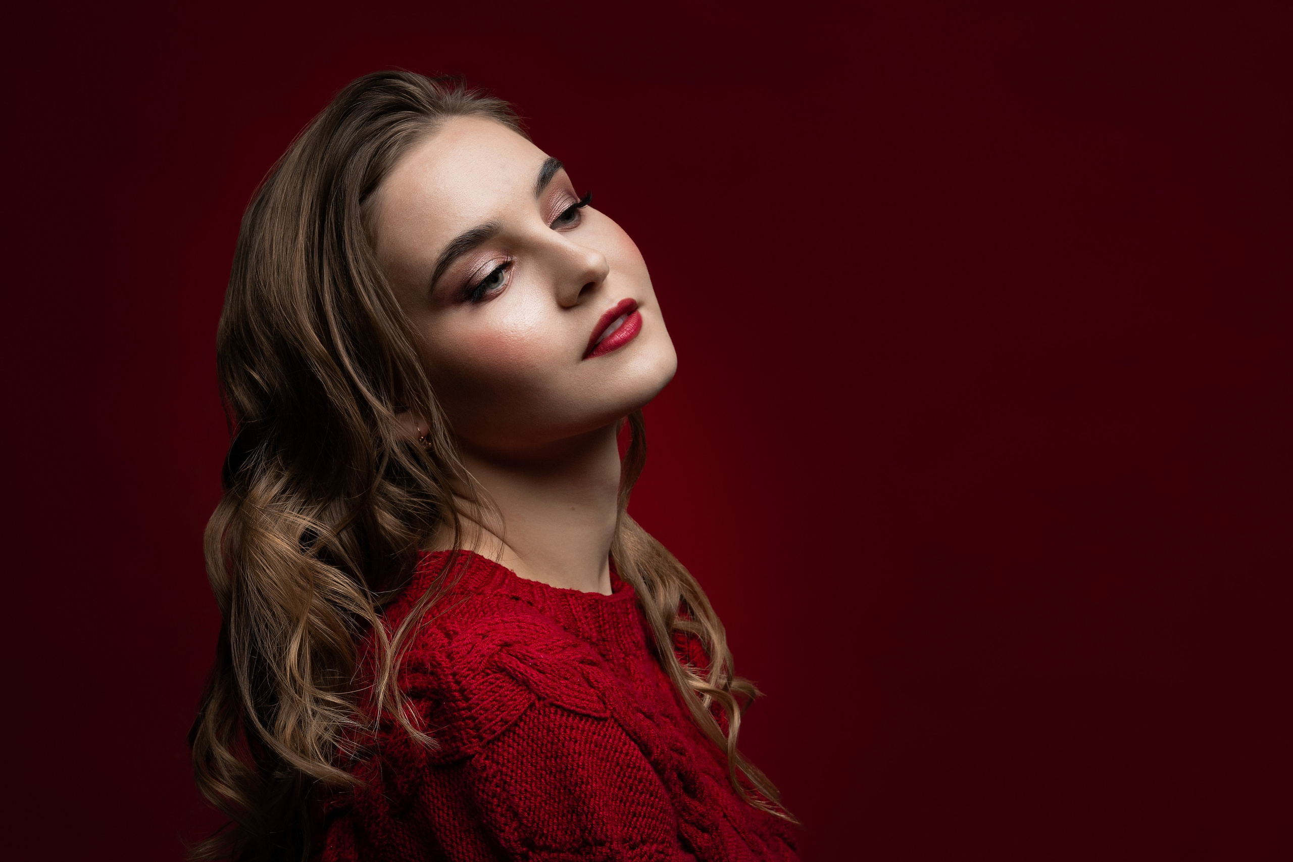 Фотосессия с Настей в студии