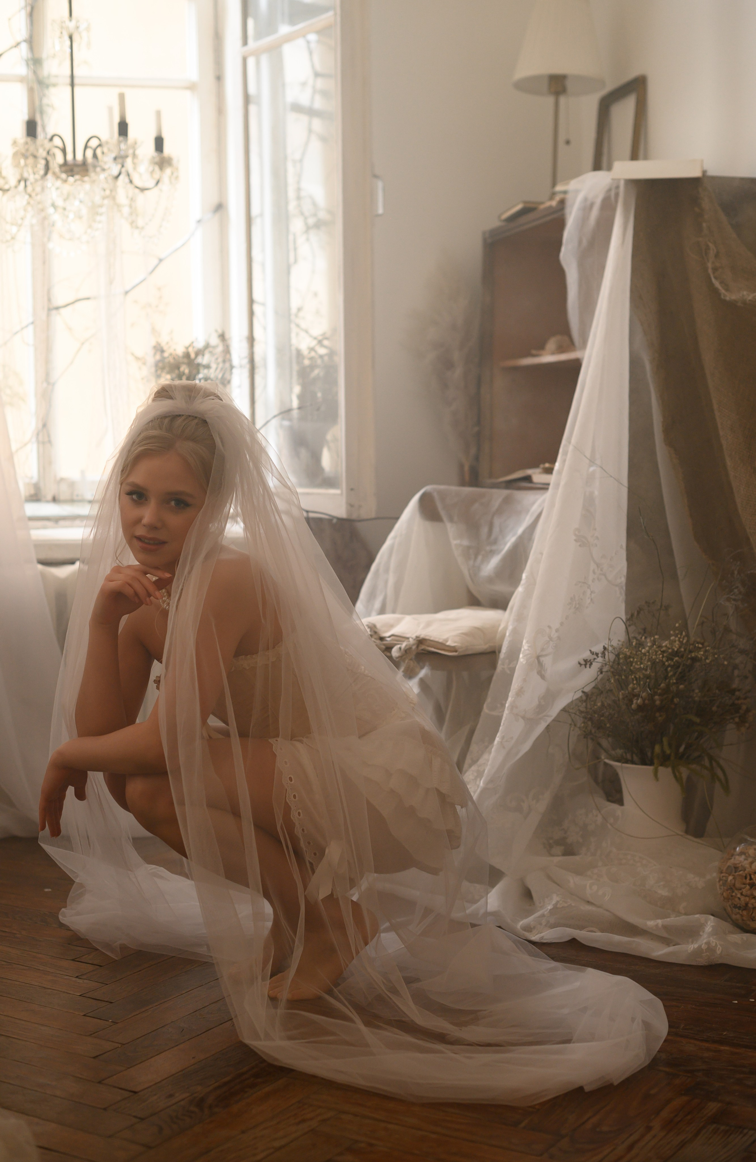 Царство Морское. Будуарная Съемка Невесты. Свадебный фотограф Тюмень Анастасия Битная