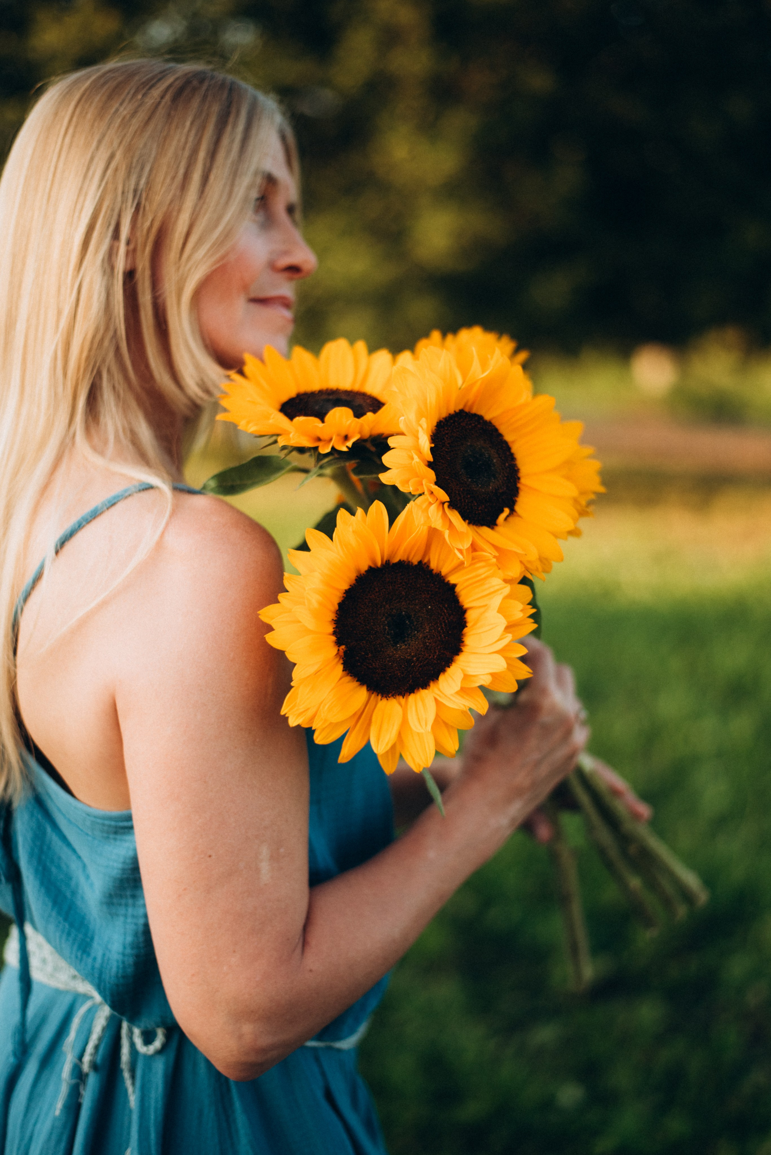 Анна подсолнухи. Фотограф про жизнь. Сергиев Посад, Мск