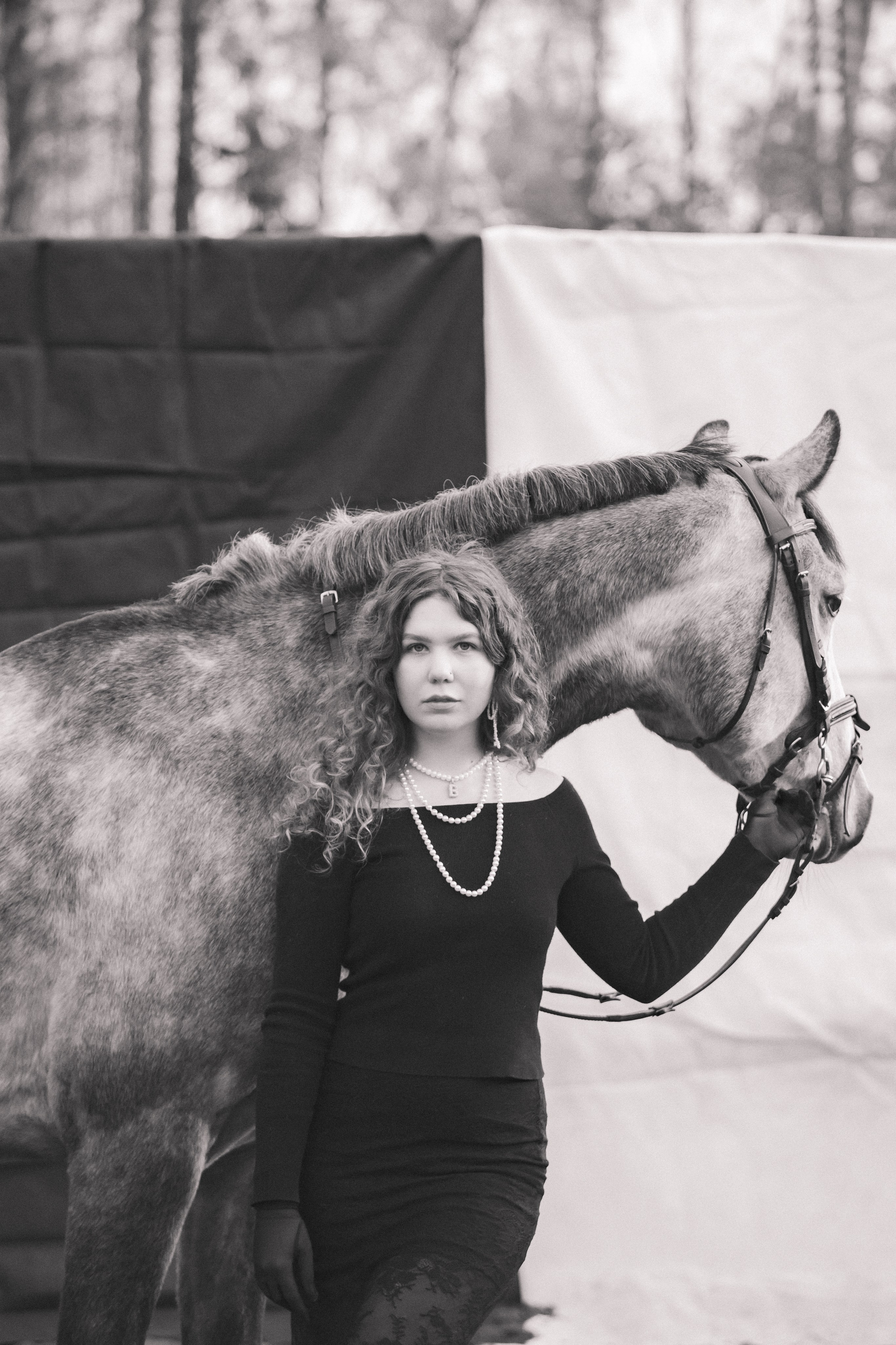 Проект DEFILE. Конный фотограф в Санкт-Петербурге Анна Лебедева