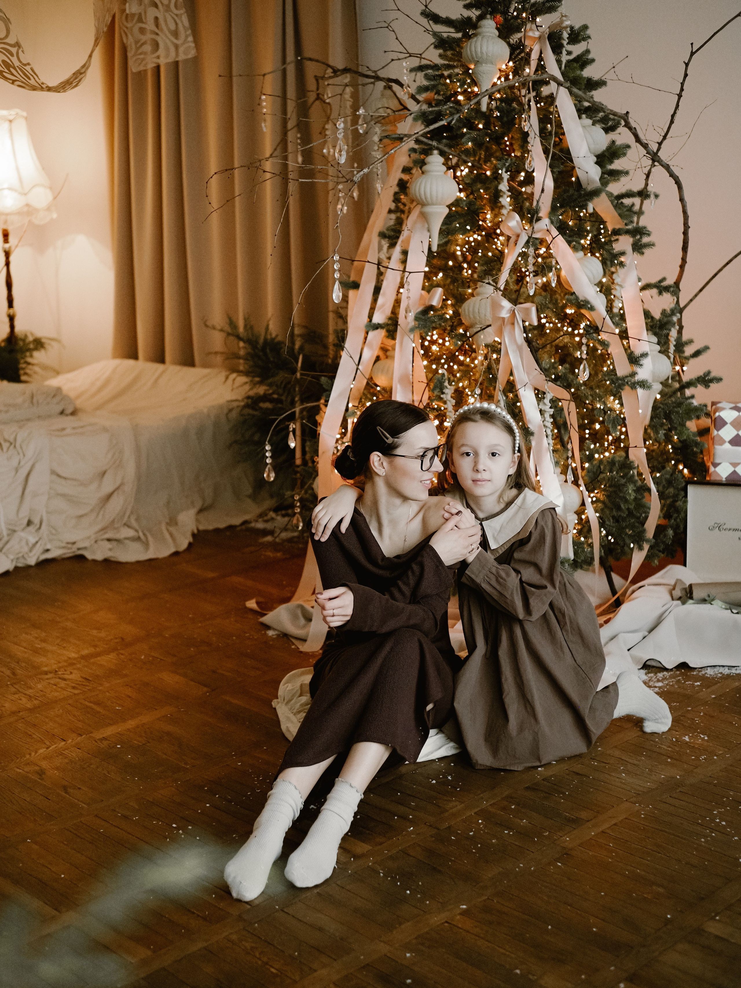 Семейные новогодние кадры стильно 🥰. Фотограф Рязань. Семейный Свадебный фотограф