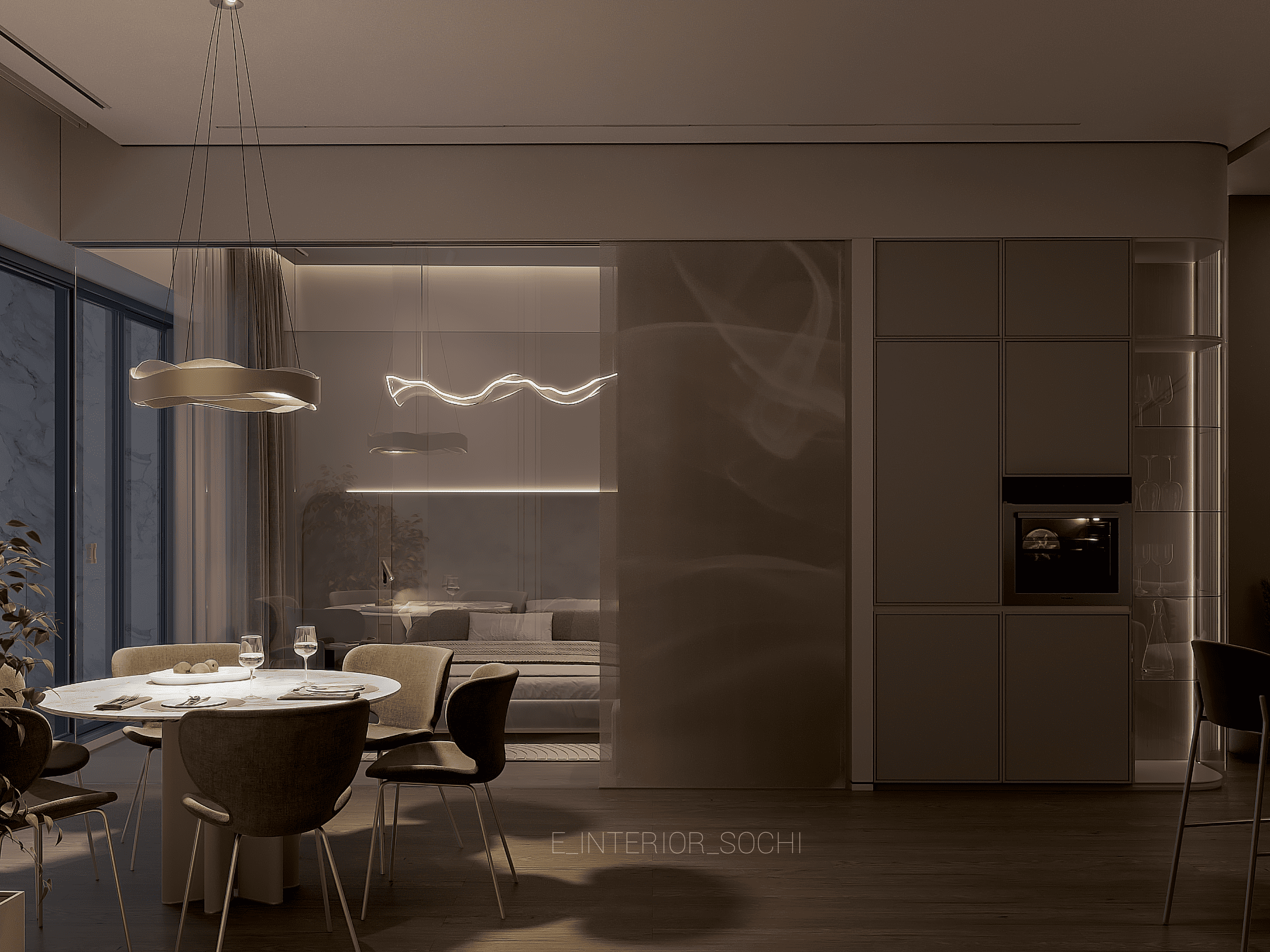 PINA_COLADA. Дизайн интерьера Евгения Тисленко