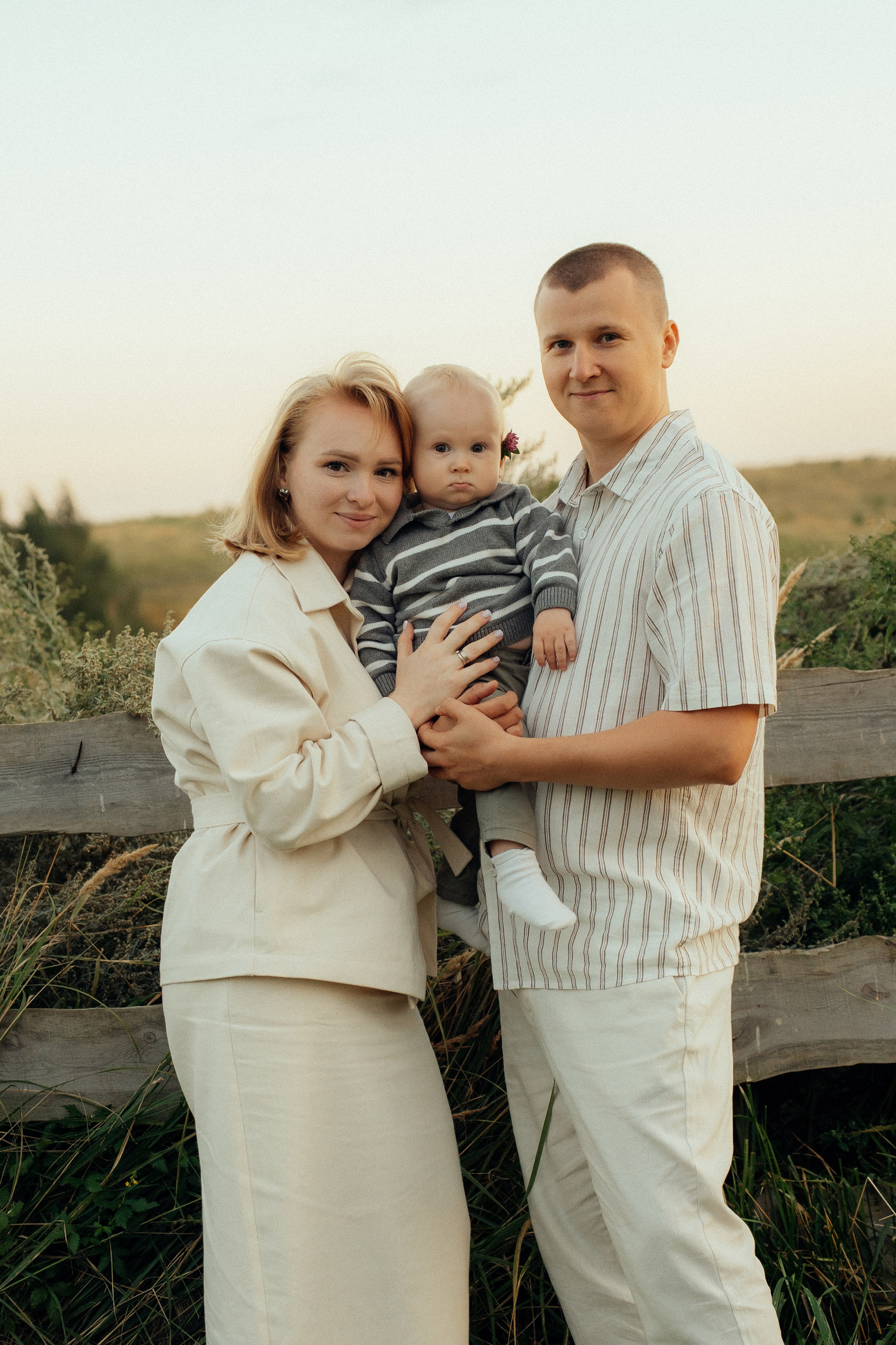 Сергей, Юля и Миша. Семейный фотограф • Домашние съемки в Нижнем Новгороде