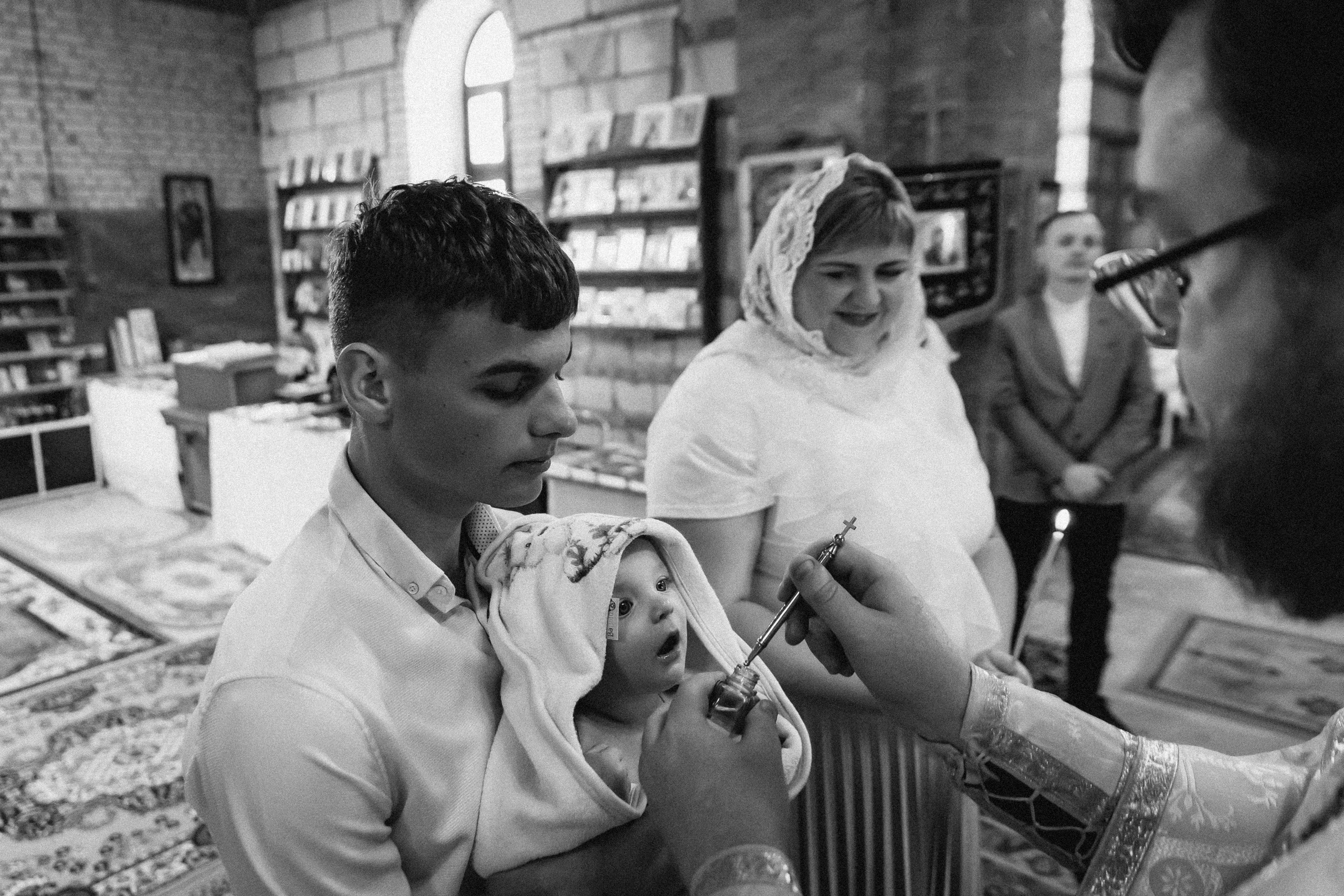 Крещение Максима. Семейный фотограф Минск Усова Ольга