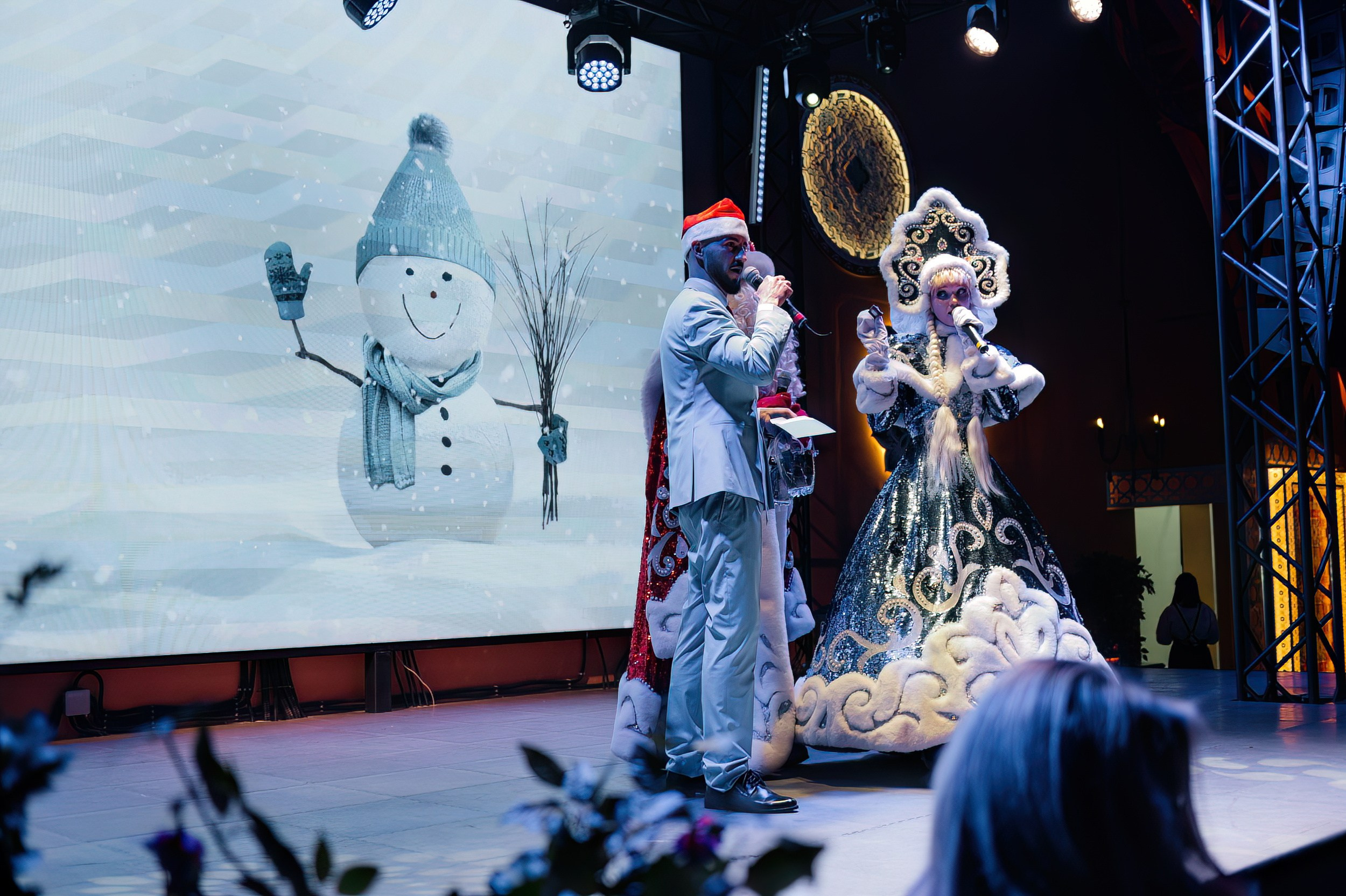 Новогодняя ночь 2024 в ресторане Чайхона ВО. Коммерческий фотограф в Санкт-Петербурге Анна Кобзарь