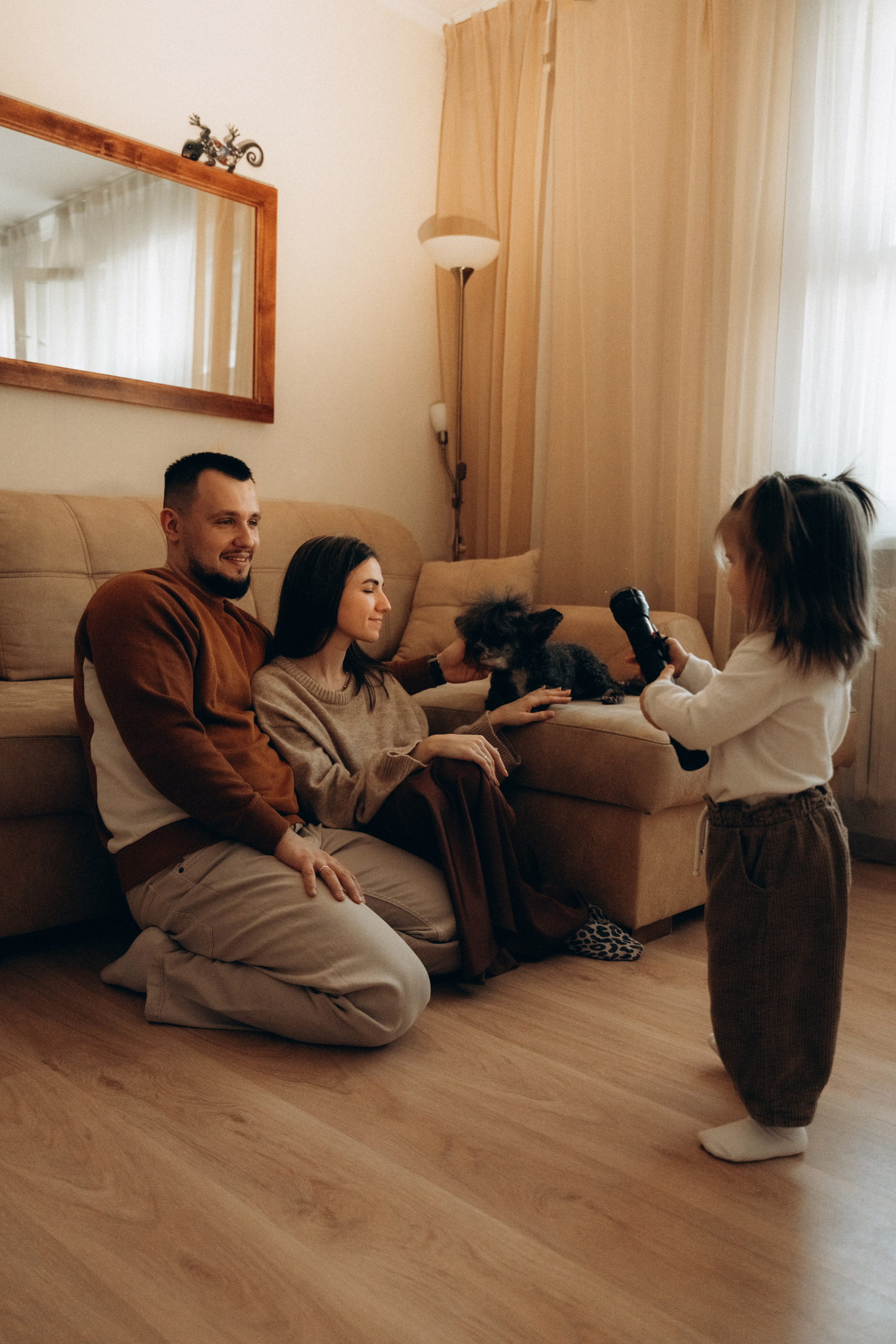 Анастасия, Илья, Дашка. Фотограф Мария Миллс | Минск