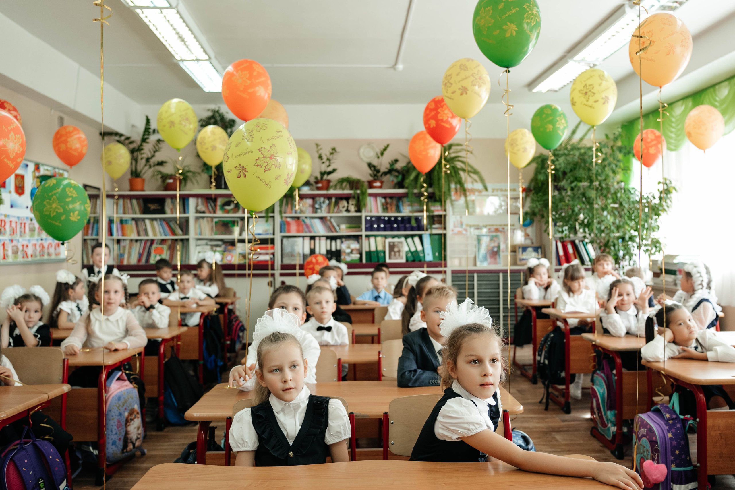 1 сентября, 1-й класс. Свадебный фотограф Москва Александра Аверкова