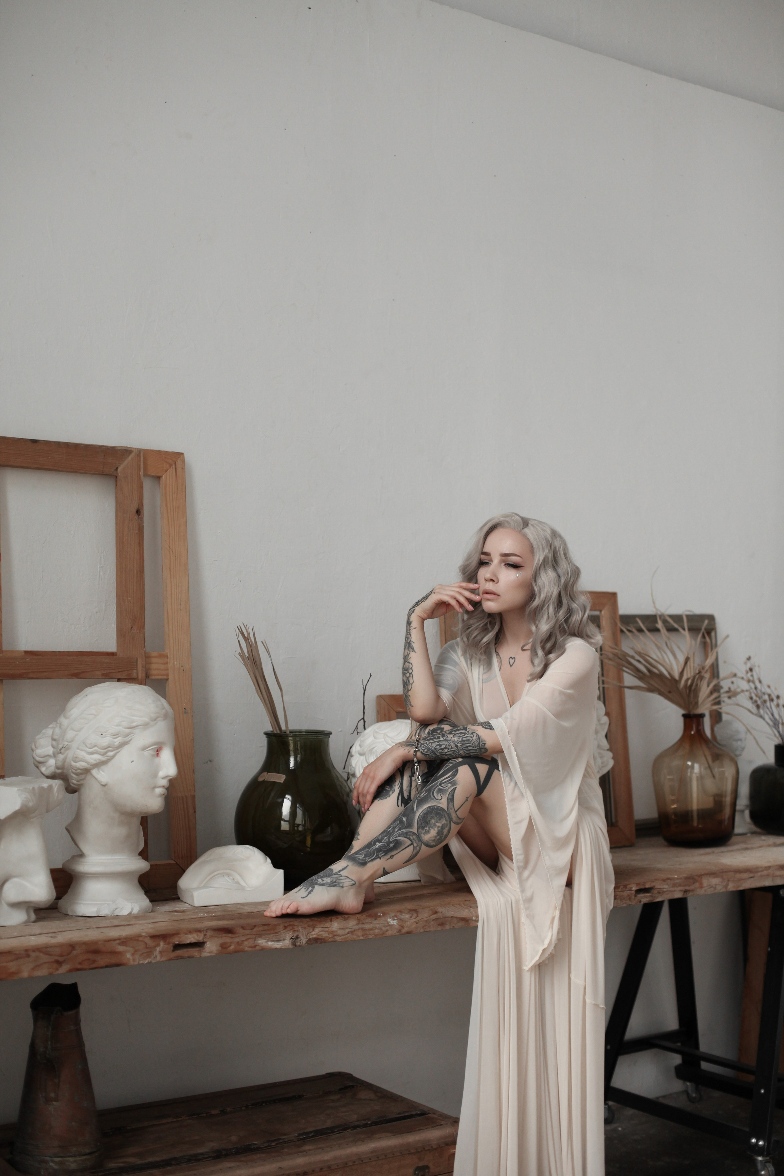 Платье 'Nude'. Лиза Бродская — фотограф в Москве