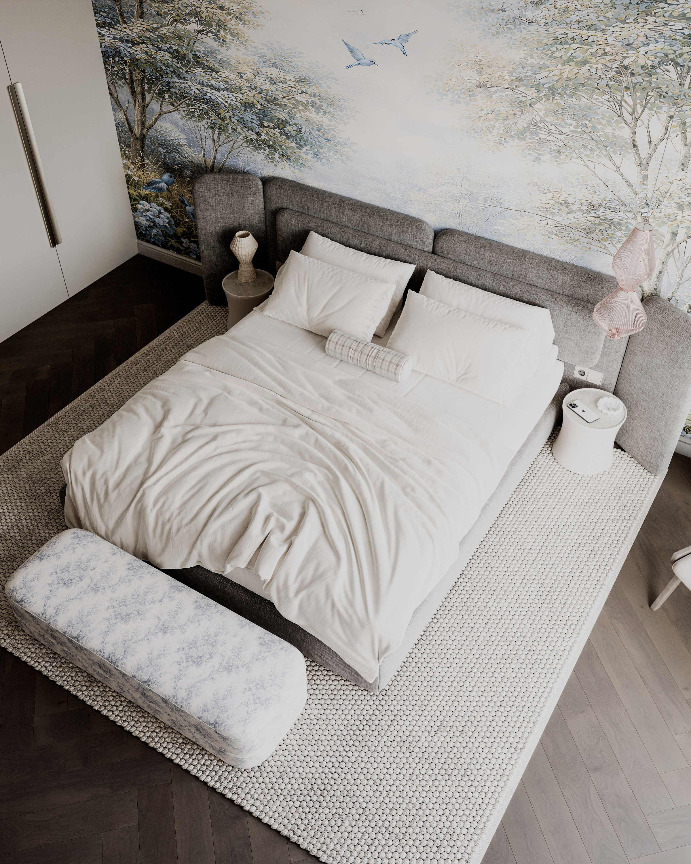 Bedroom. 3D визуализация интерьеров — Ирина