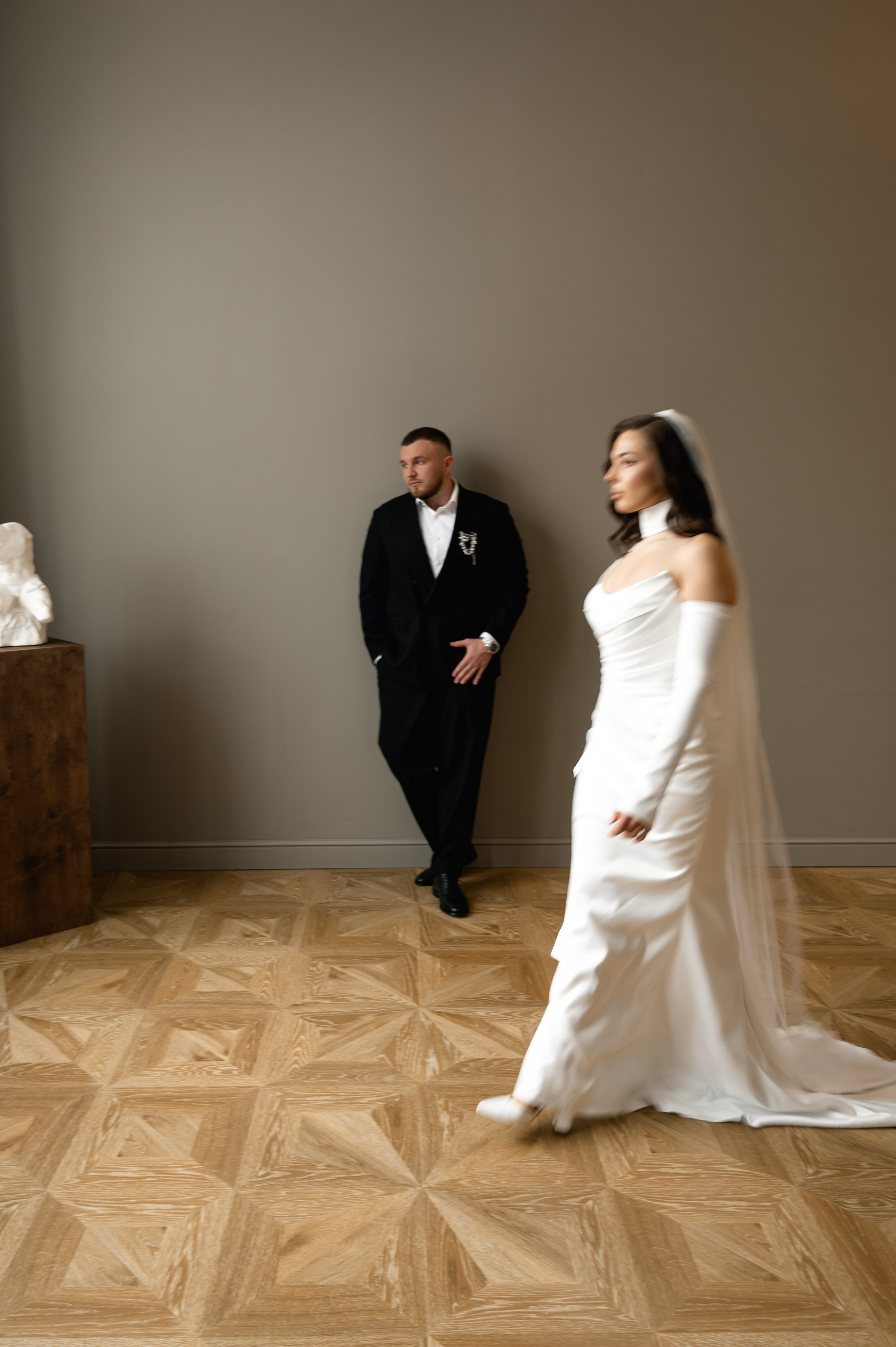 Свадебная фотосессия в студии. Свадебный и семейный фотограф в Краснодаре Алина Мельник