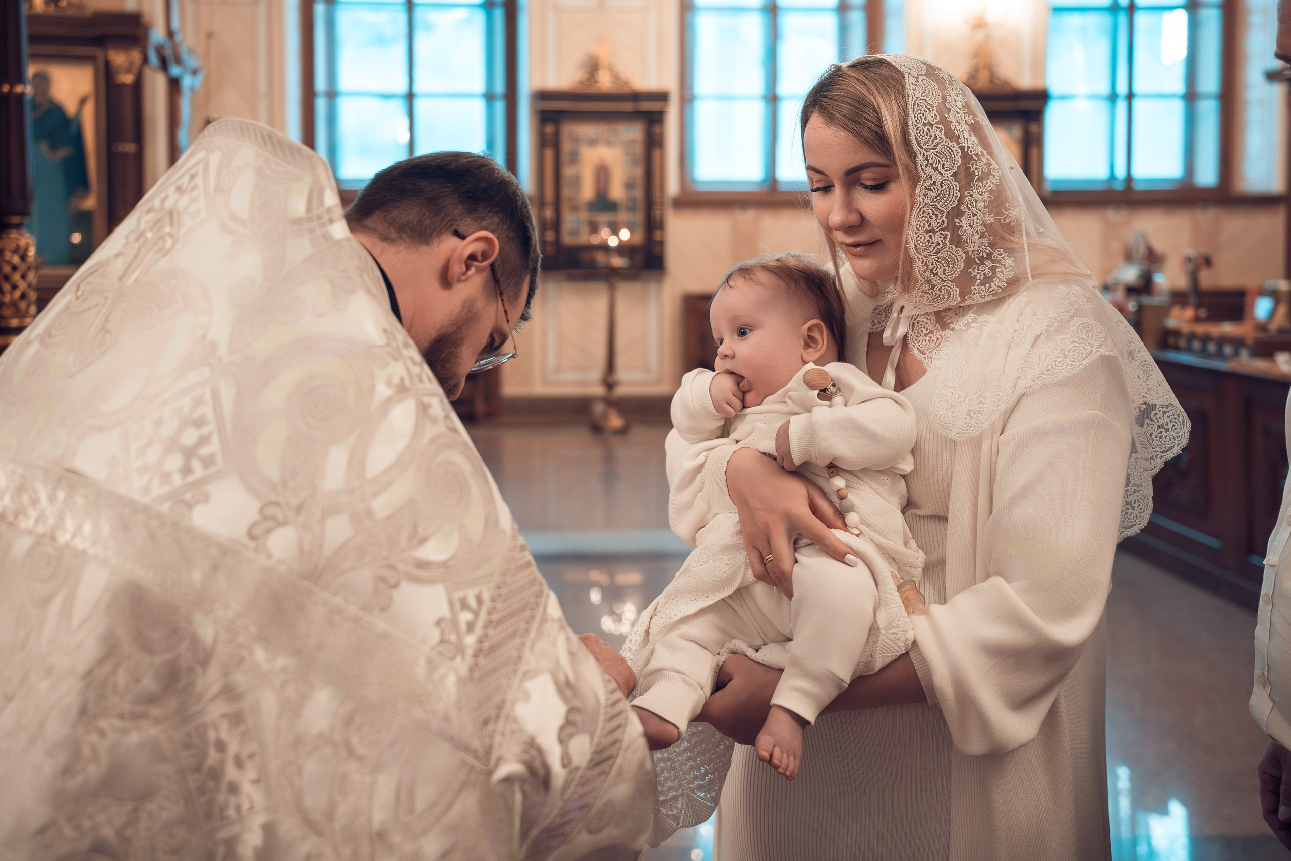 Таинство Крещения Сергея