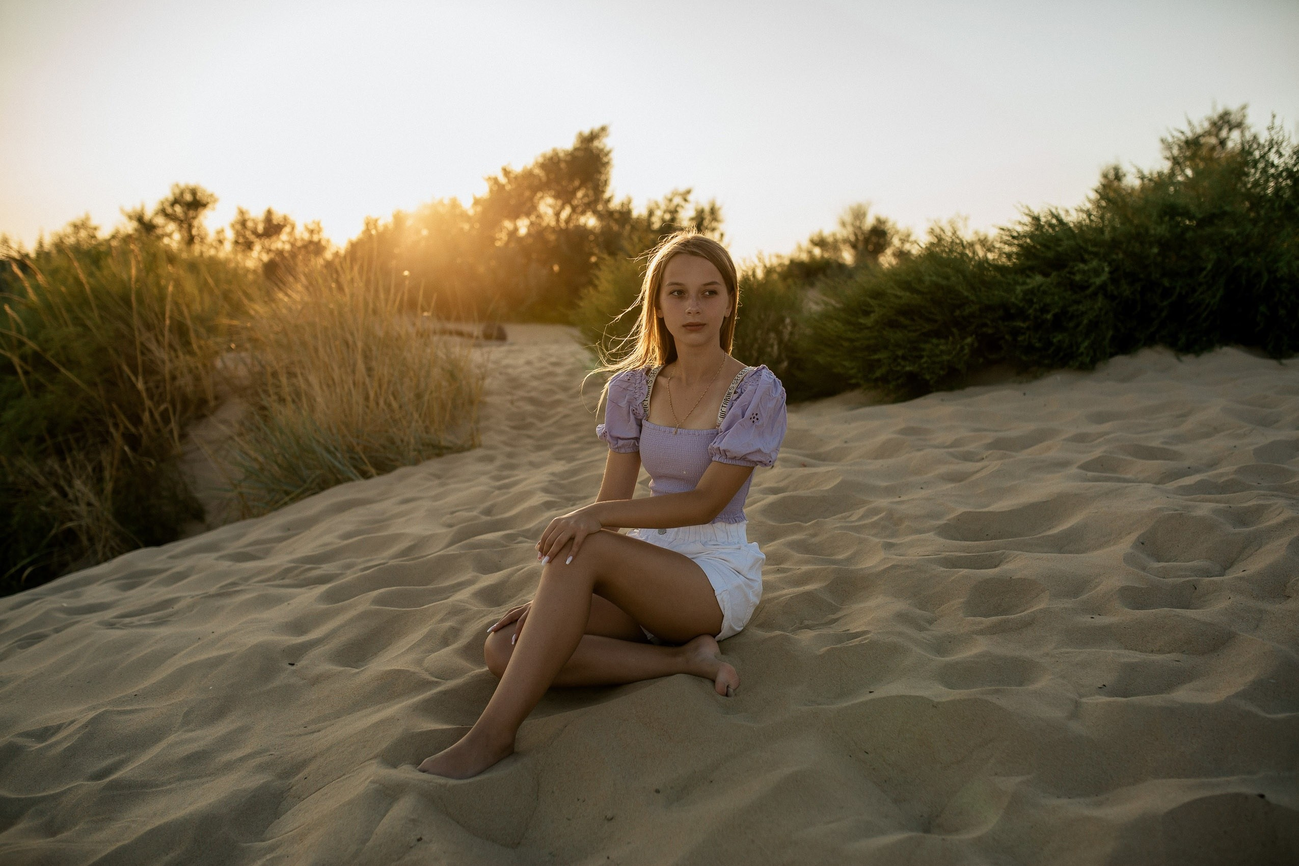 Индивидуальная фотосессия для девушки в Джемете