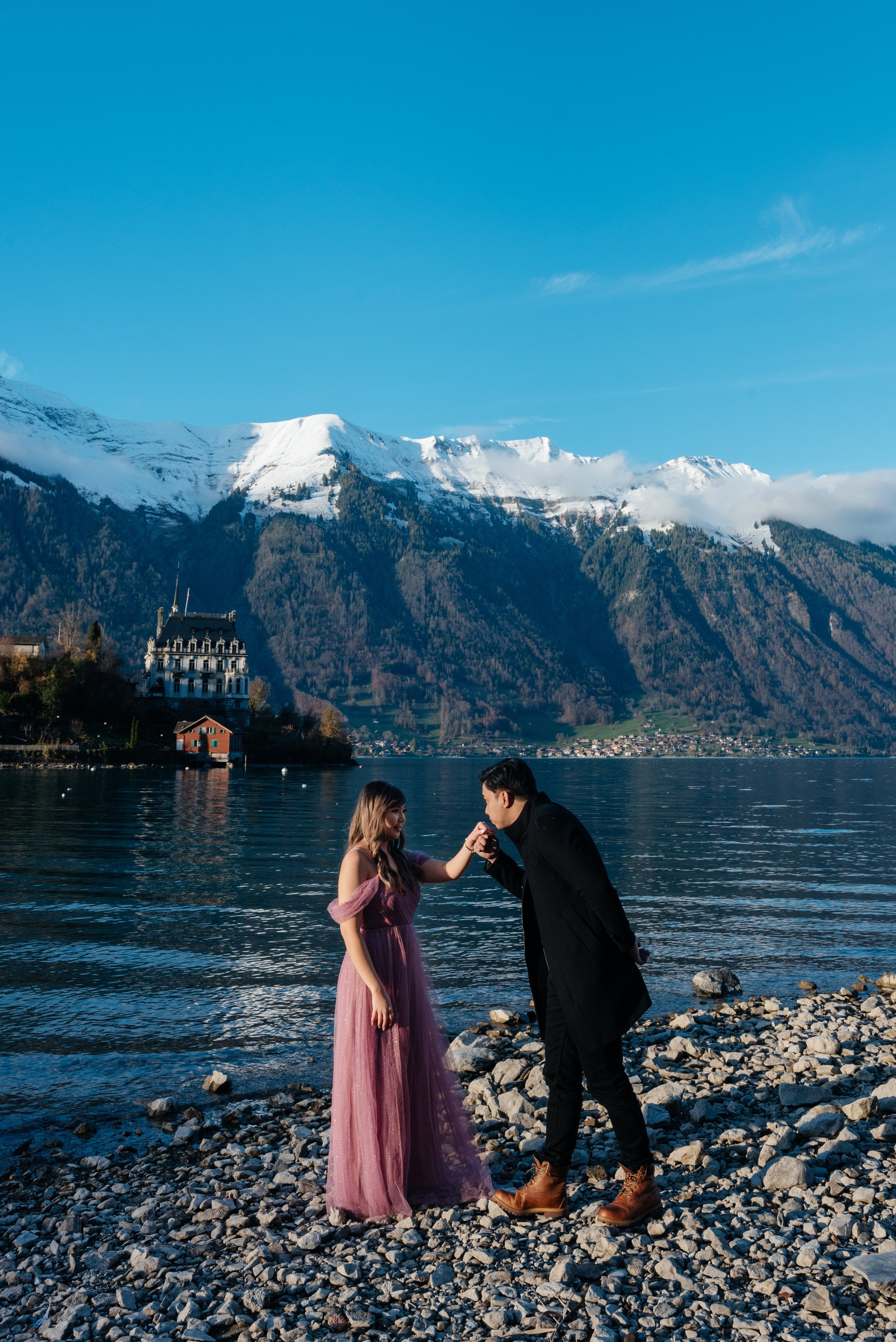 Evette & Karl (Iseltwald). Photographer in Interlaken area
