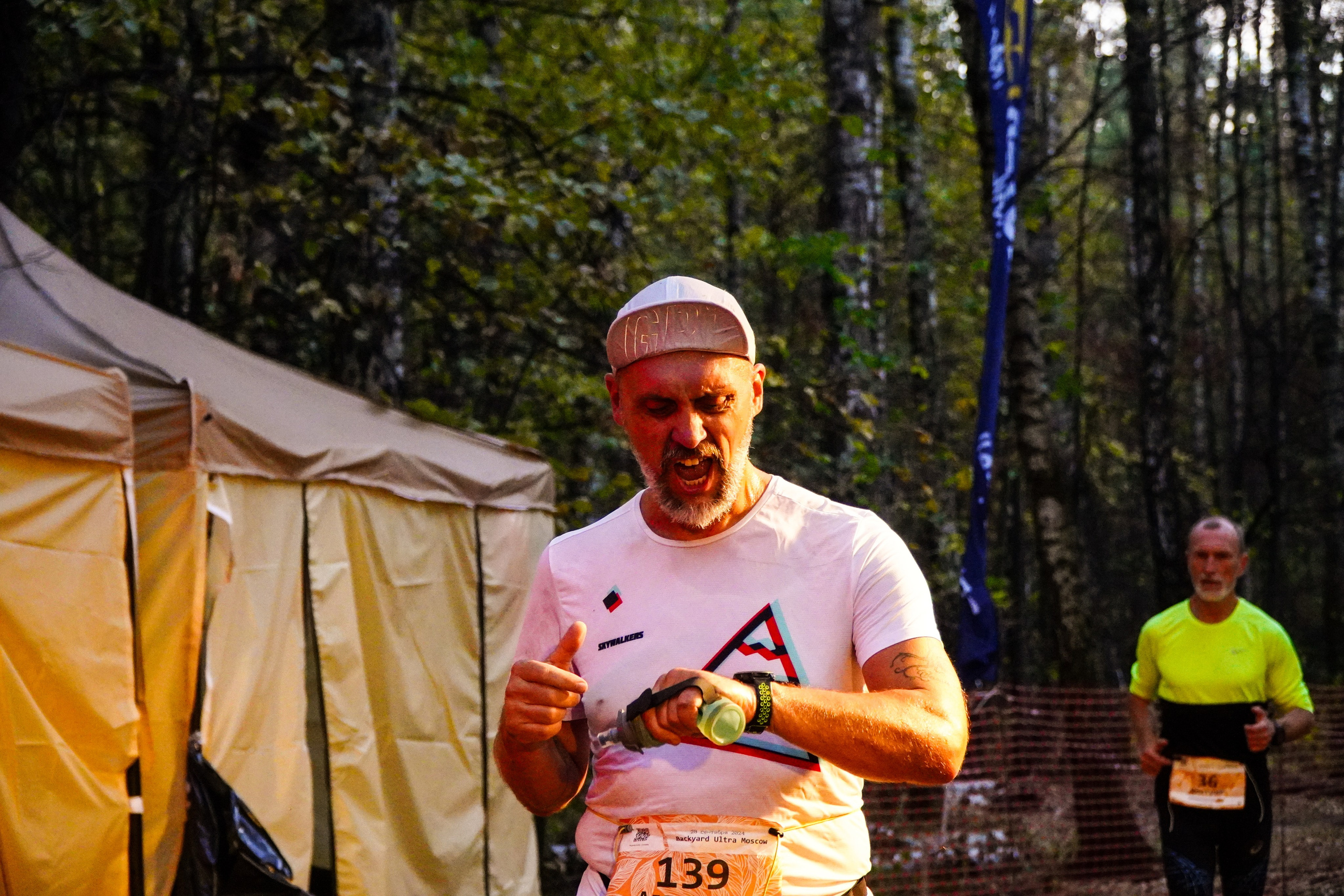 Backyard Ultra Moscow 2024. Роман Капилюшов. Бег. Фото. Видео. г. Люберцы