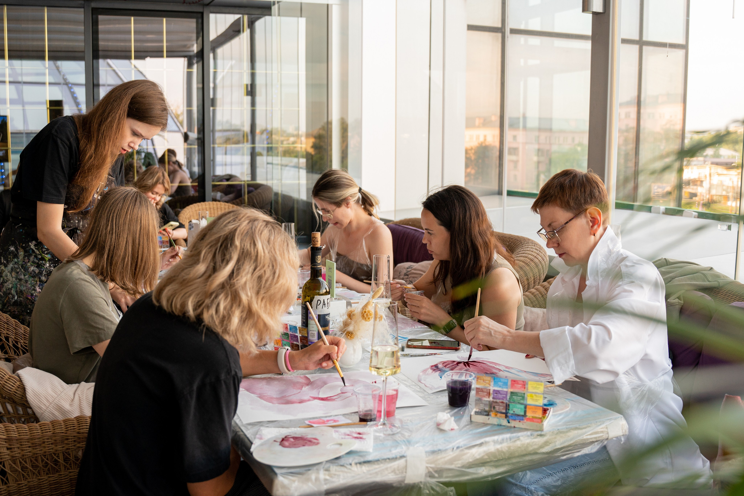 МАСТЕР-КЛАСС «РИСОВАНИЕ ВИНОМ». Фотограф на любое мероприятие