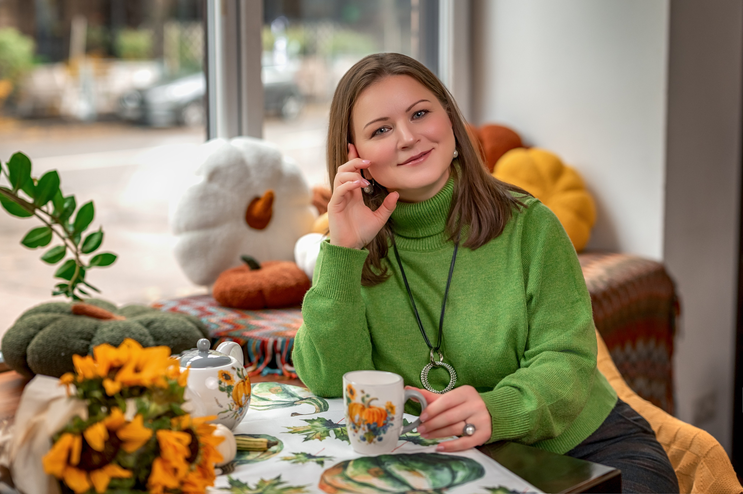 Фото проект в кофейне. Каминская Екатерина. Семейный и детский фотограф в Москве