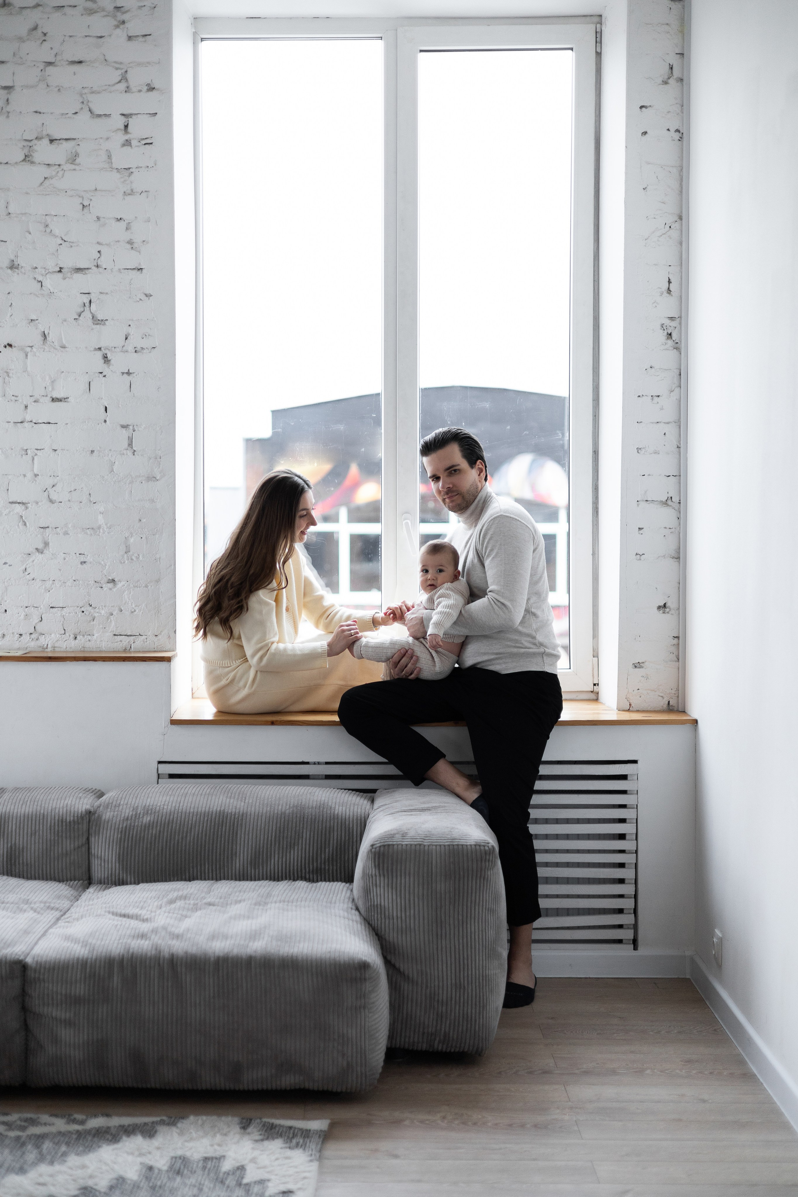 Студийные семейные. Фотограф в Москве Таша Логинова