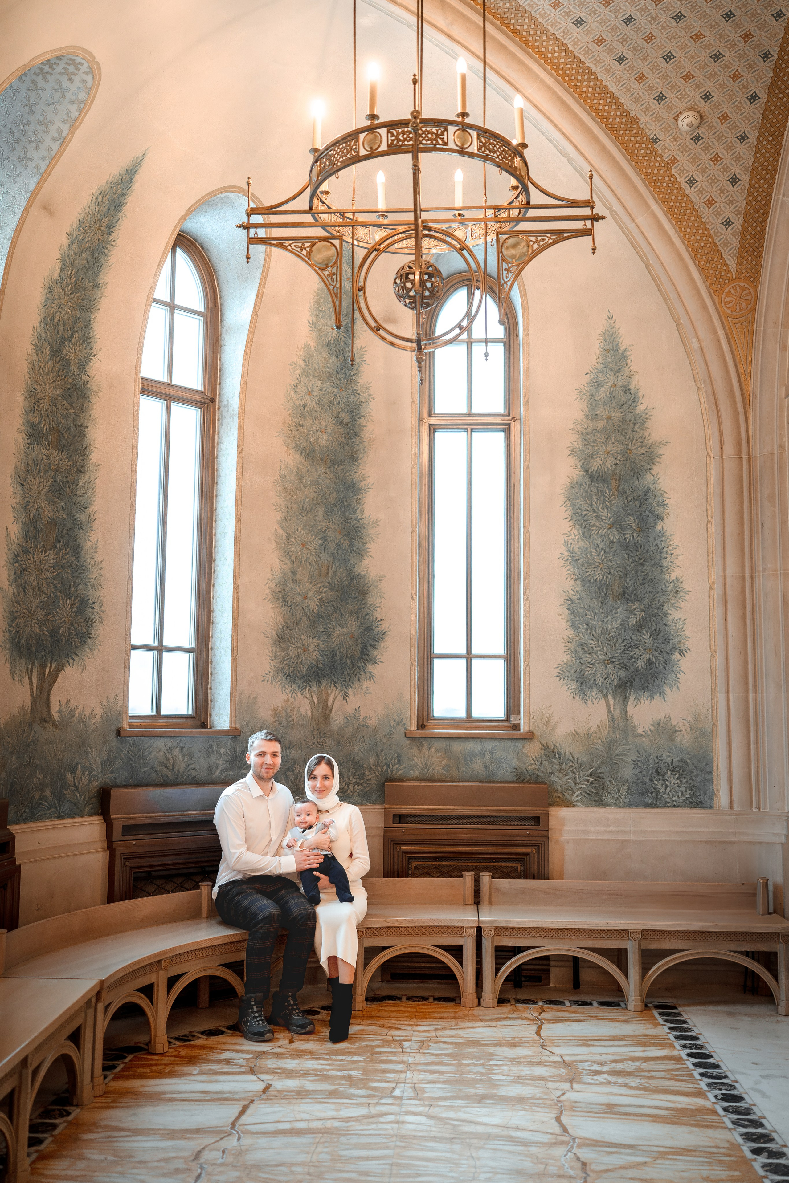 Сретенский монастырь, крещение в Сретенском монастыре