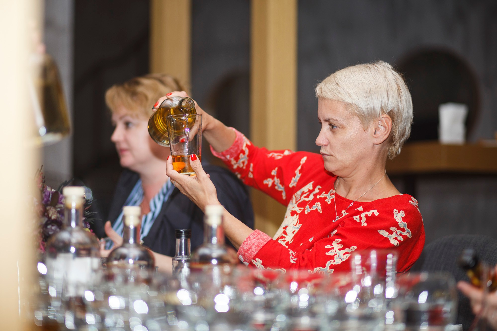 Dinner Chivas. Reportage and staged photographer Natalia Sannikova